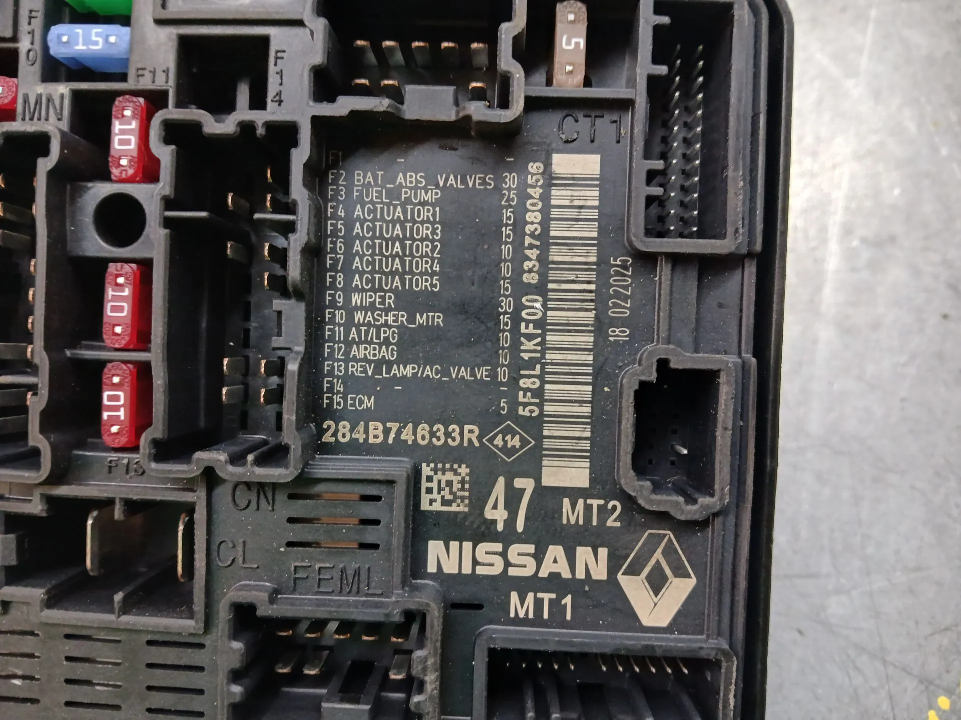 Caixa fusíveis / SAM / BSI RENAULT Clio V (BF_) Imagem-3