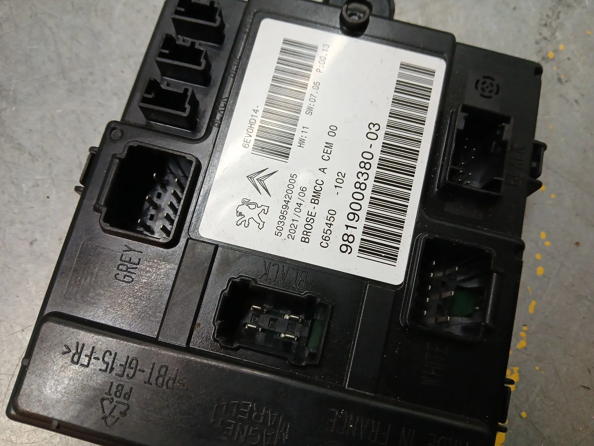 Modulo / Centralina comfort PEUGEOT 508 SW II Imagem-2