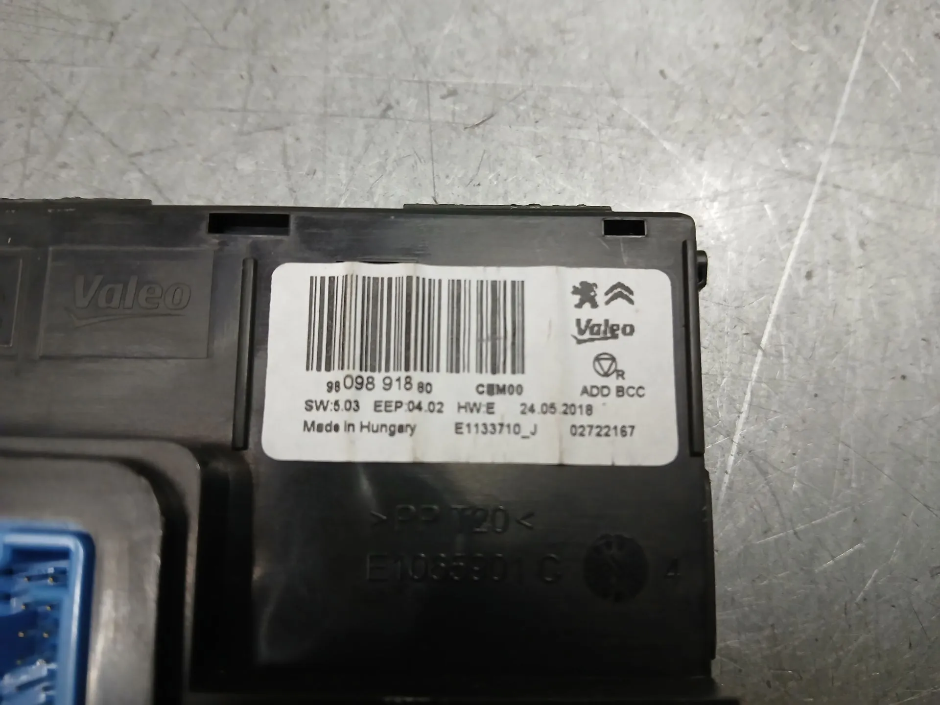 Module de confort PEUGEOT 3008 II (M_) Imagem-3