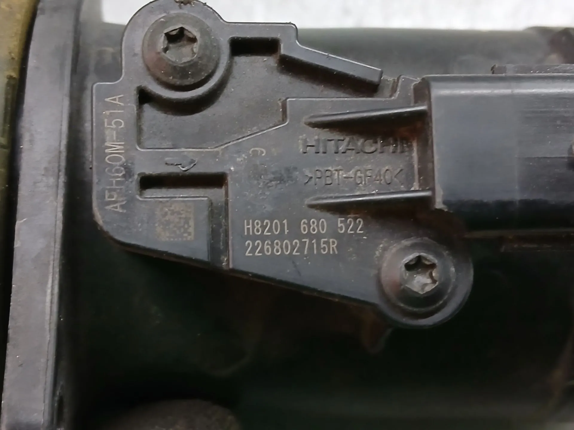 Medidor massa de ar / MAF RENAULT Kangoo Express (FW0/1_) Imagem-5