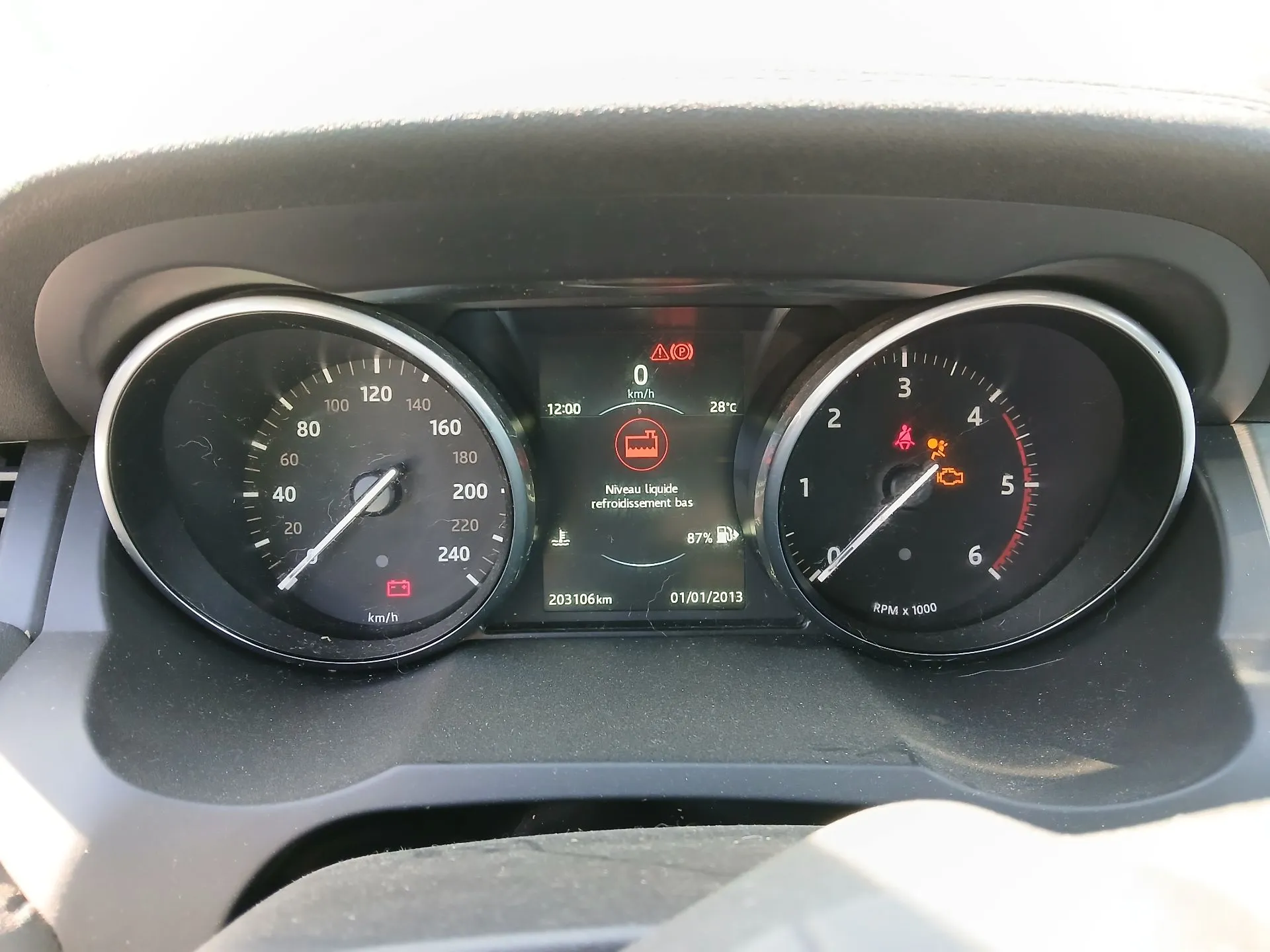 Quadrante / painel de instrumentos LAND ROVER Range Rover Evoque (L538)