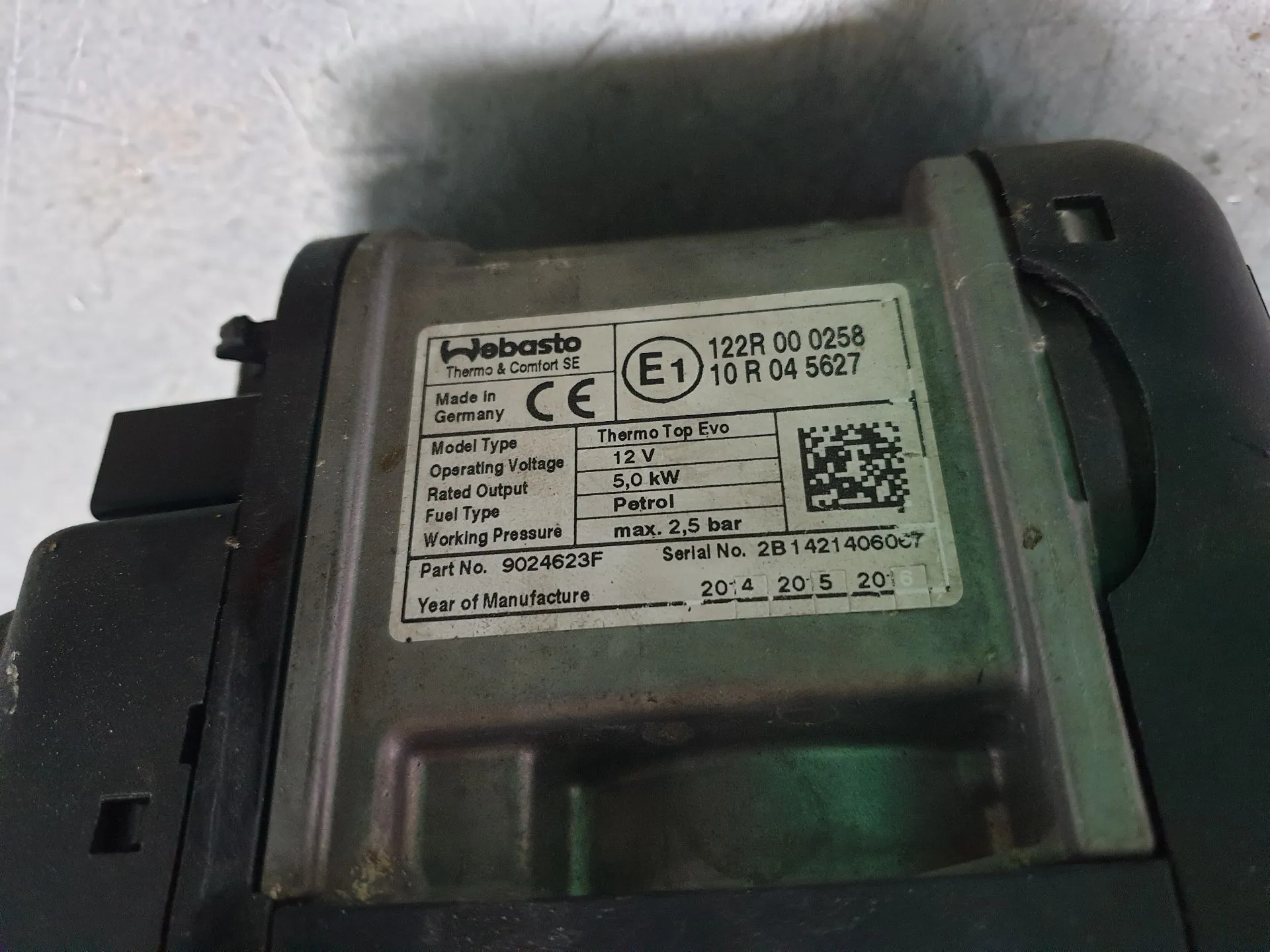 Chauffage de parking VOLKSWAGEN Golf VII (5G1, BQ1, BE1, BE2) Imagem-4