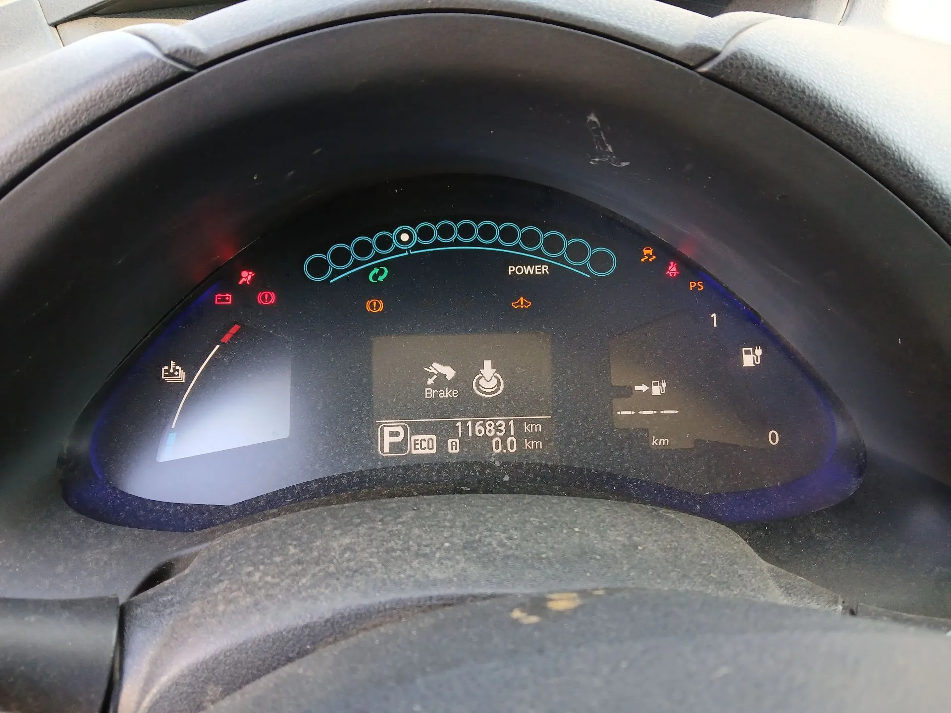 Quadrante / painel de instrumentos NISSAN Leaf EV (ZE0)