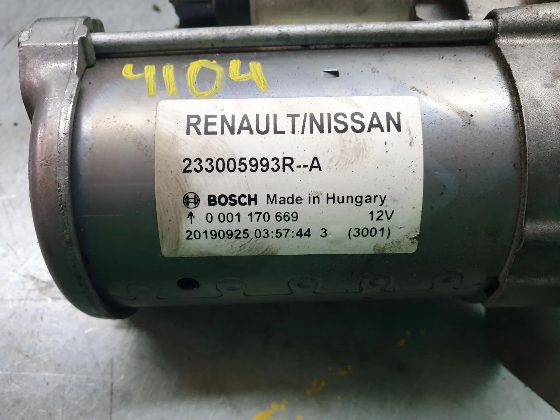 Motor de arranque RENAULT Clio V (BF_) Imagem-4