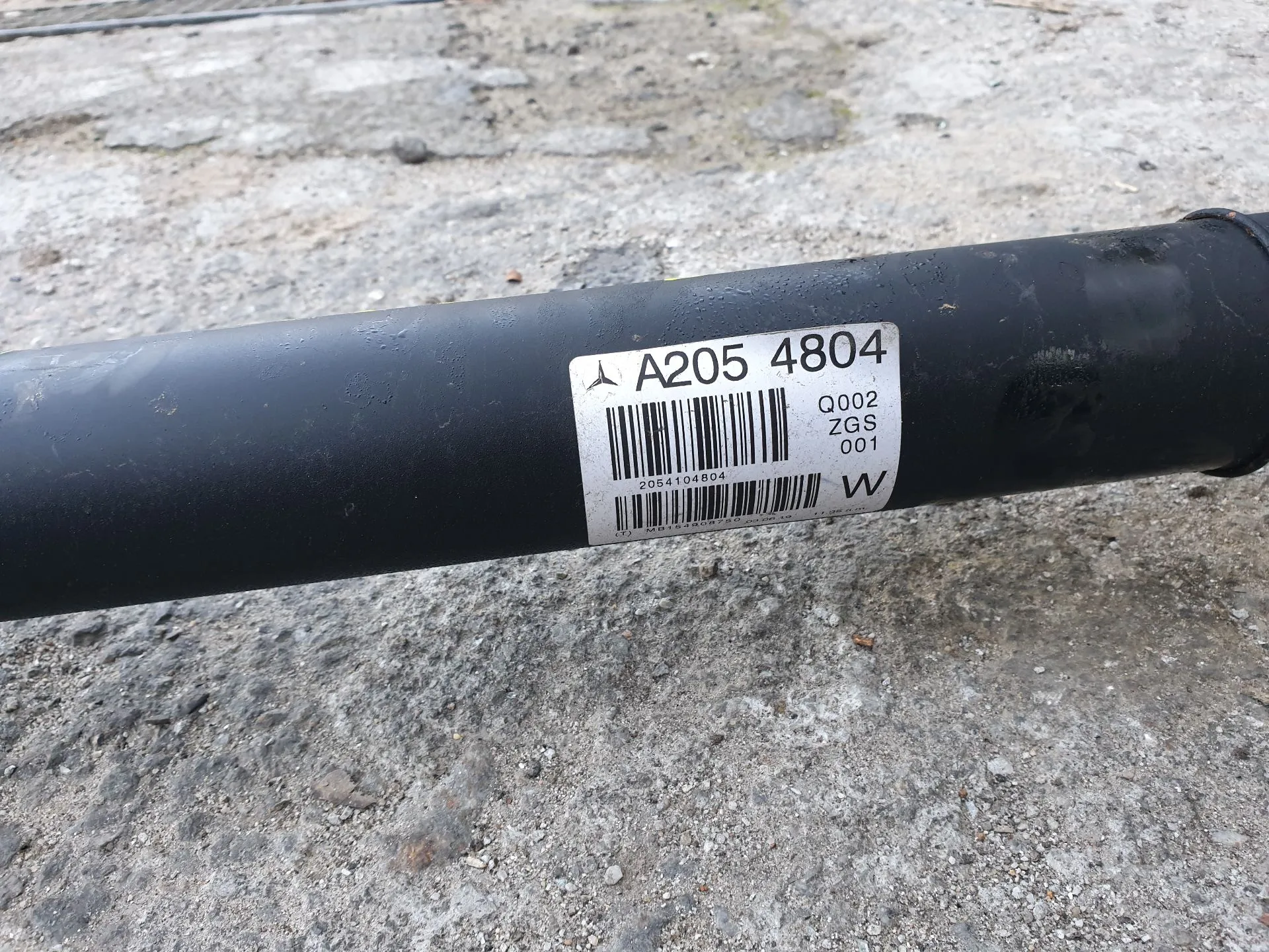 Transmissão central MERCEDES-BENZ Classe C (W205) Imagem-3