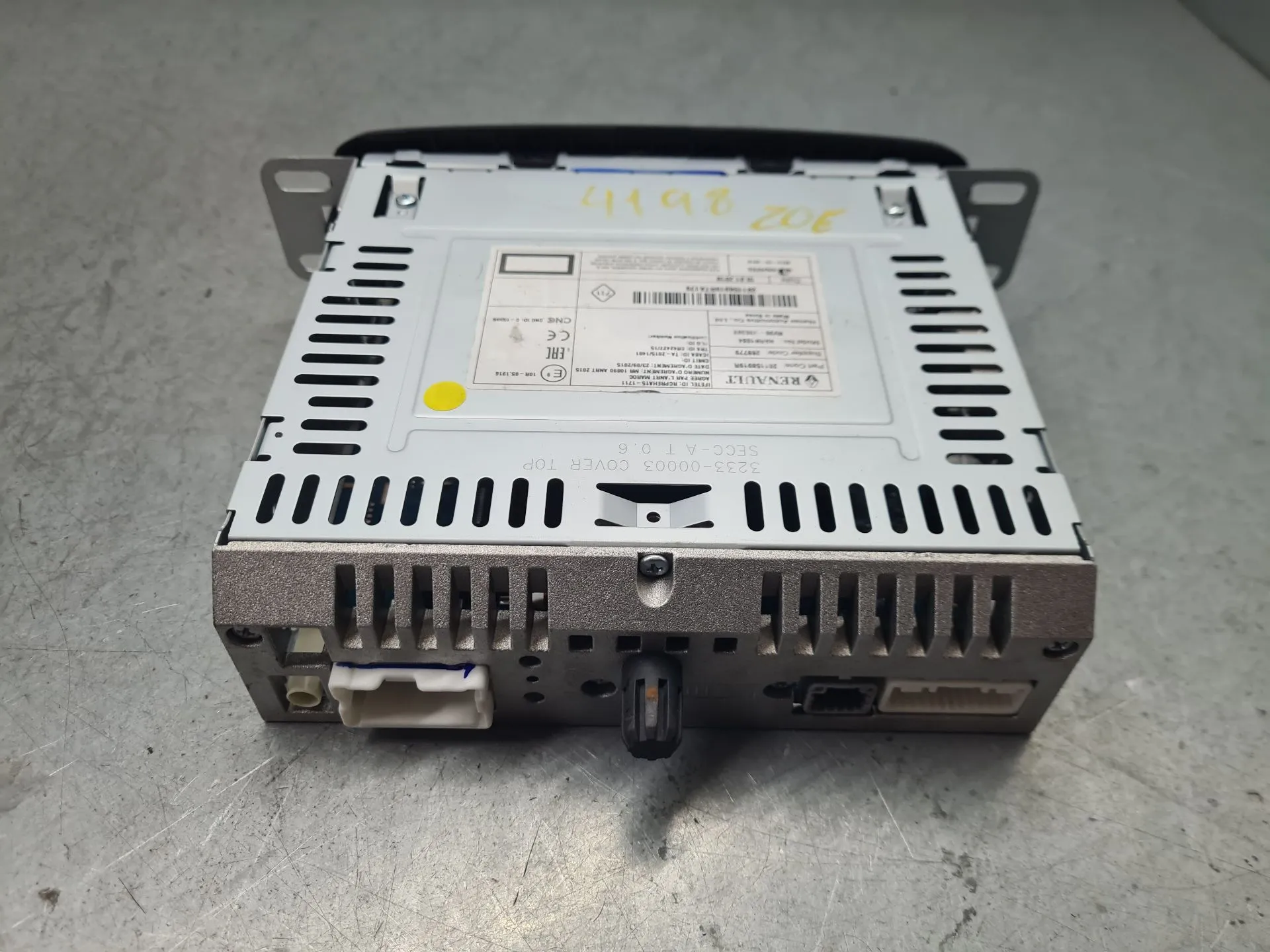 Radio / autorradio RENAULT Zoe (BFM_) Imagem-3