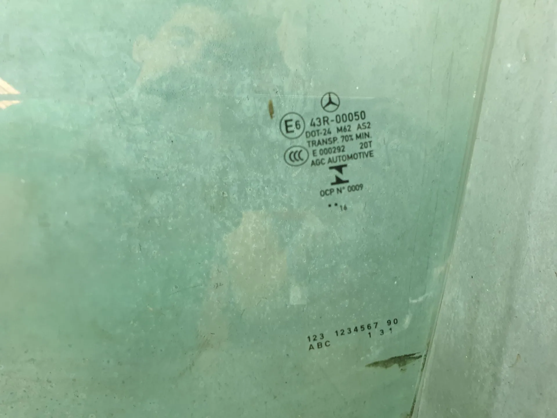 Vidrio puerta Delantero Izquierdo MERCEDES-BENZ CLA Shooting Brake (X117) Imagem-3