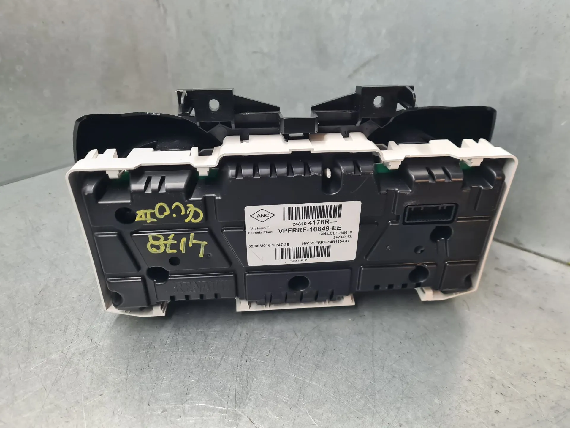 Instrument cluster RENAULT Clio IV Grandtour (KH_) Imagem-4