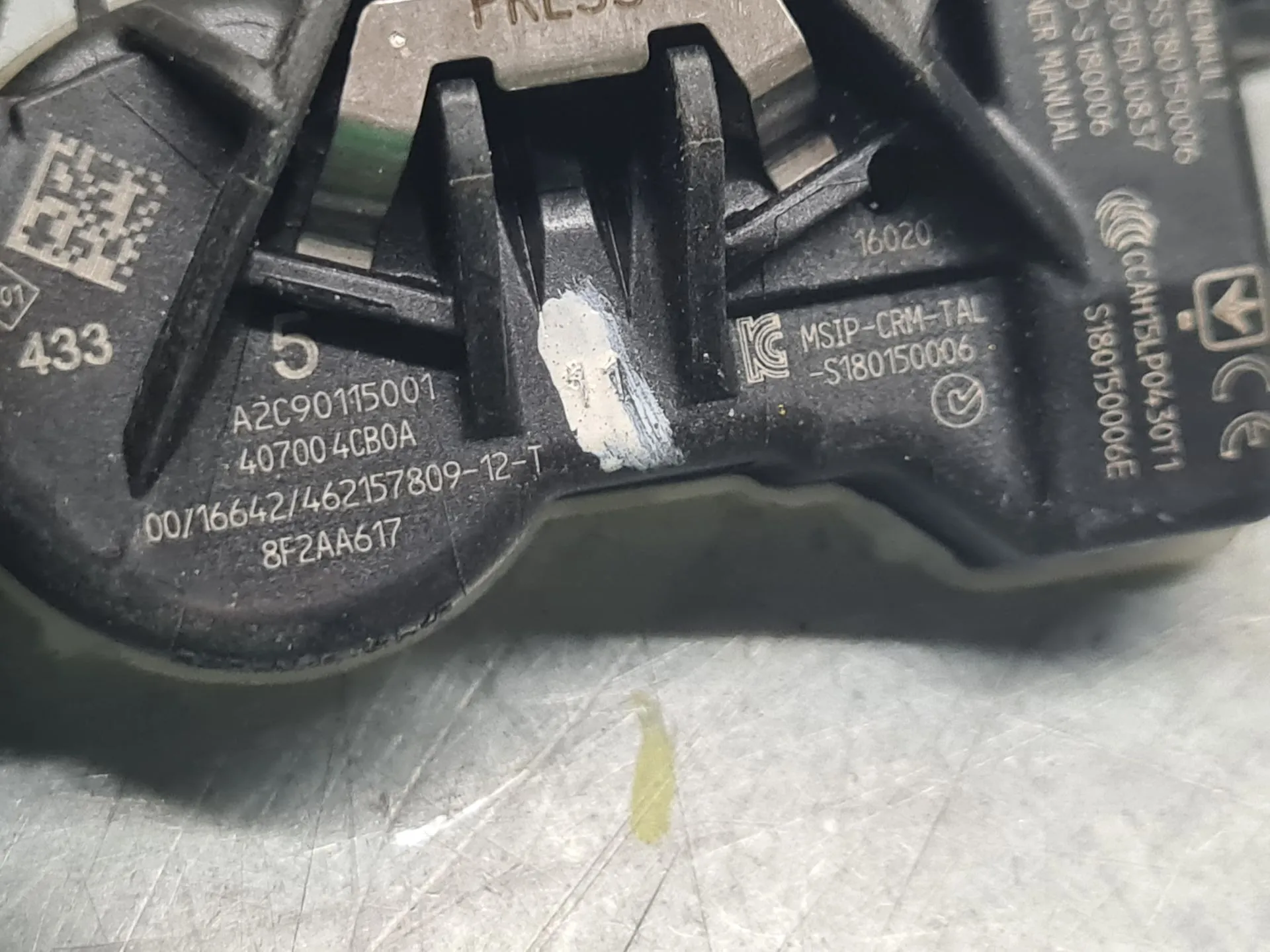 Sensore pressione pneumatici RENAULT Megane IV (B9A/M_) Imagem-2