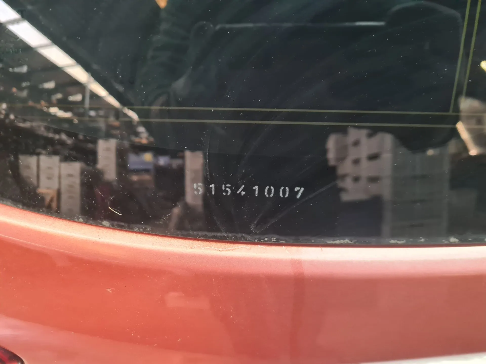 Tailgate / Trunk lid RENAULT Clio IV Grandtour (KH_) Imagem-4