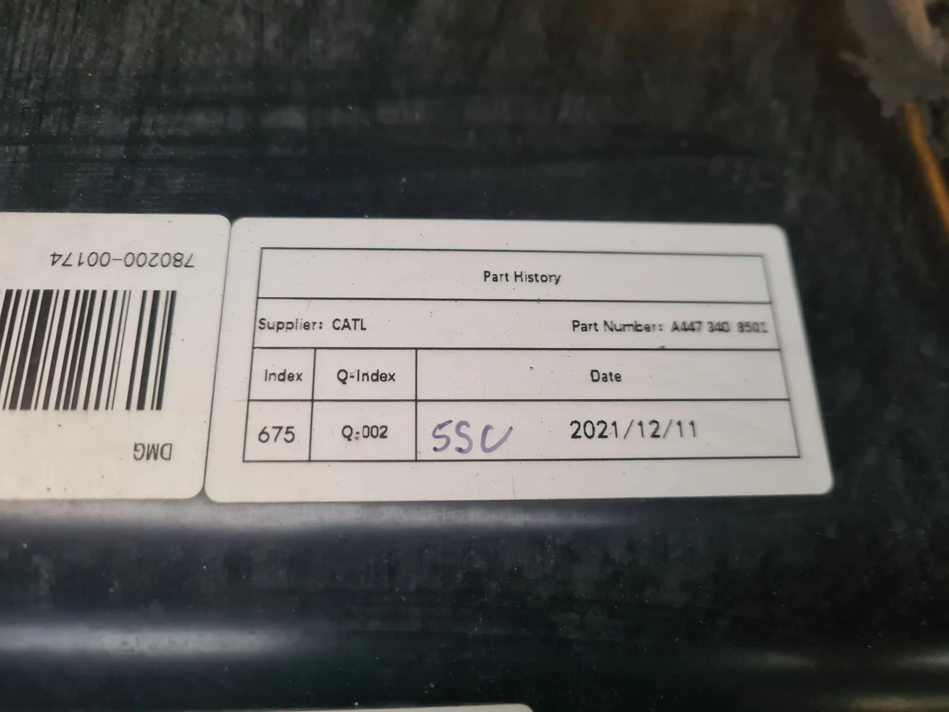 Bateria EV (Alta Tensão - Veículo Eletrico) MERCEDES-BENZ Vito (W447) Imagem-5