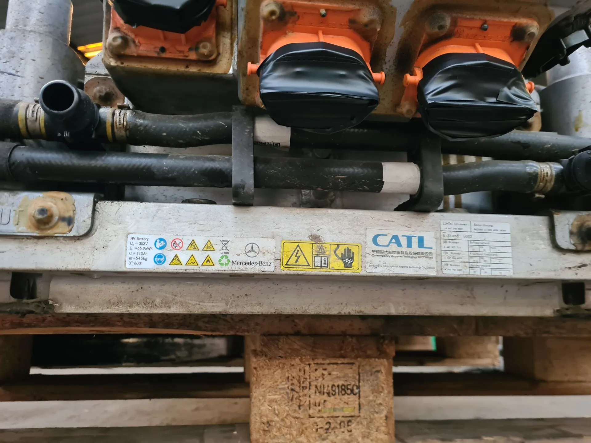 Bateria EV (Alta Tensão - Veículo Eletrico) MERCEDES-BENZ Vito (W447) Imagem-8