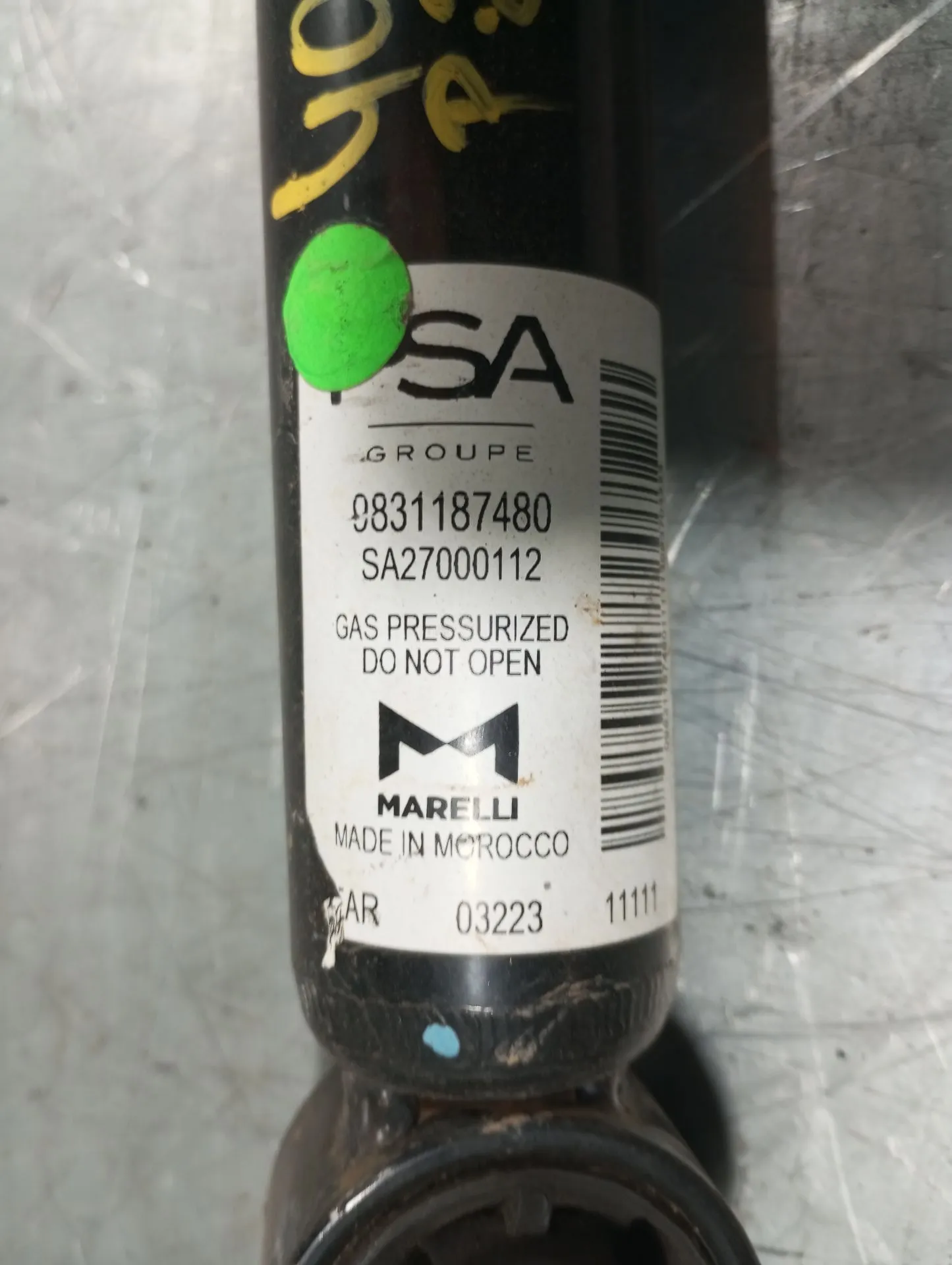 Amortiguador Trasero Izquierdo PEUGEOT 208 II Imagem-4