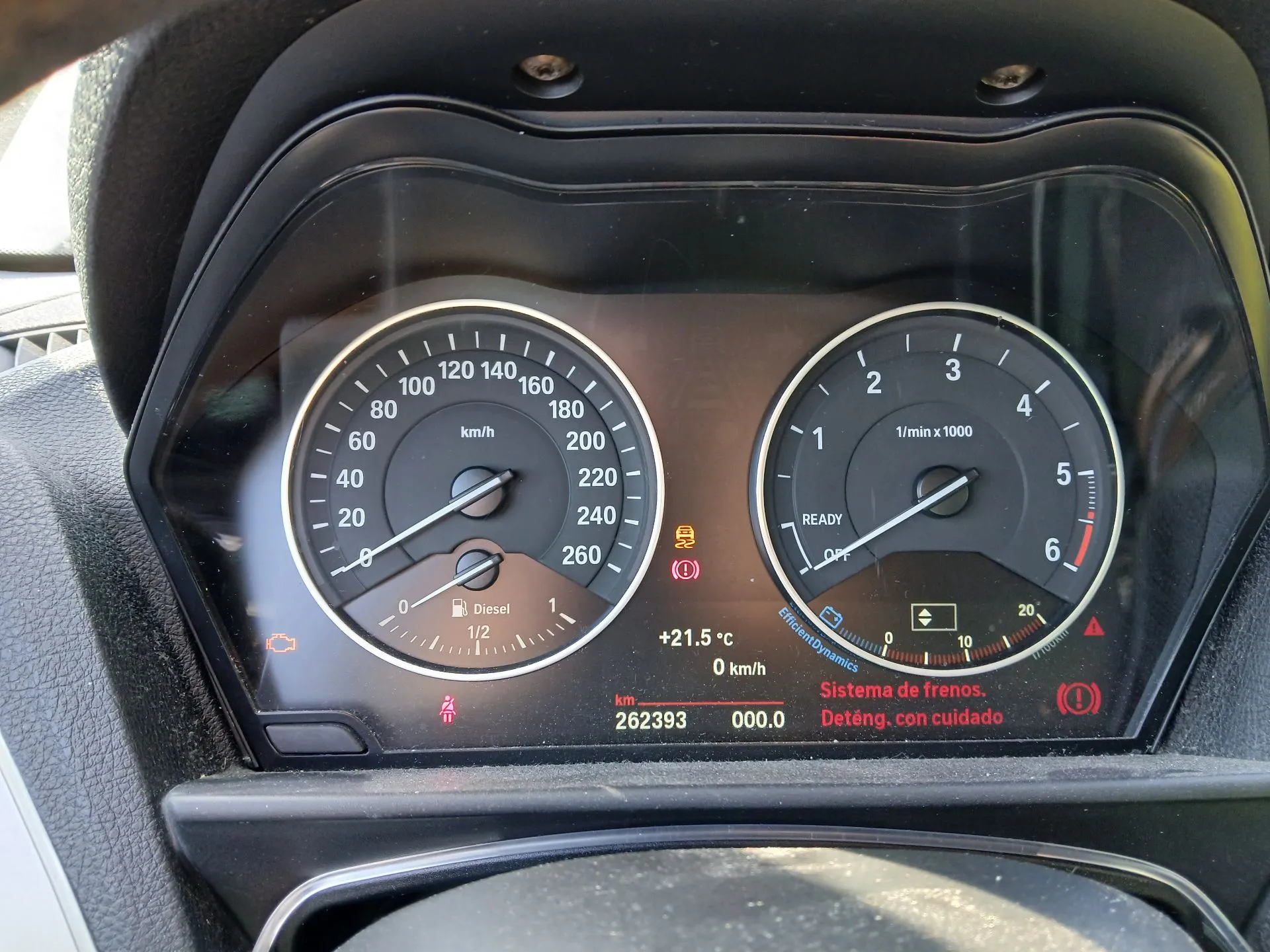 Quadrante / painel de instrumentos BMW 1 (F20)