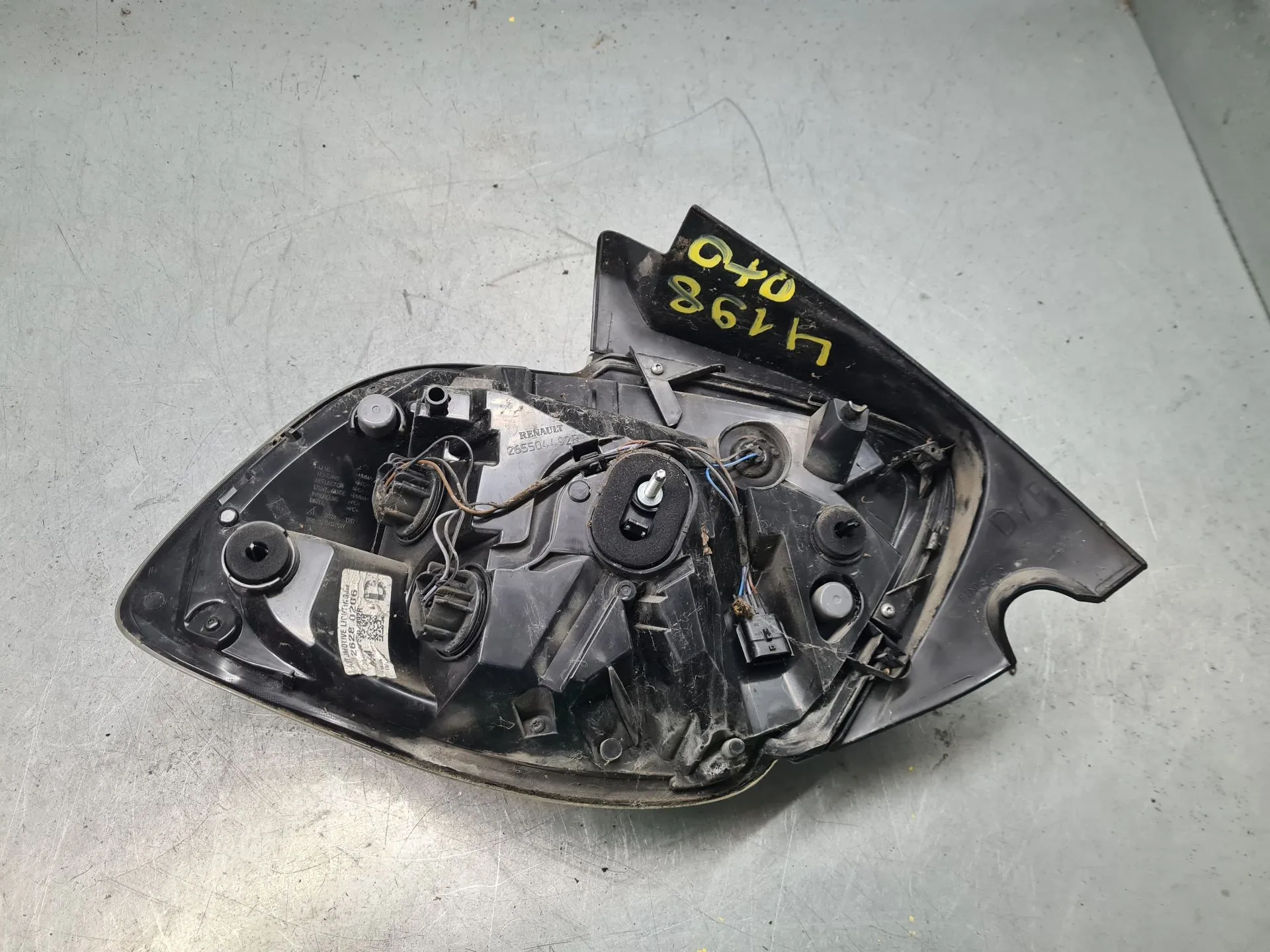Fanale Destro RENAULT Zoe (BFM_) Imagem-3