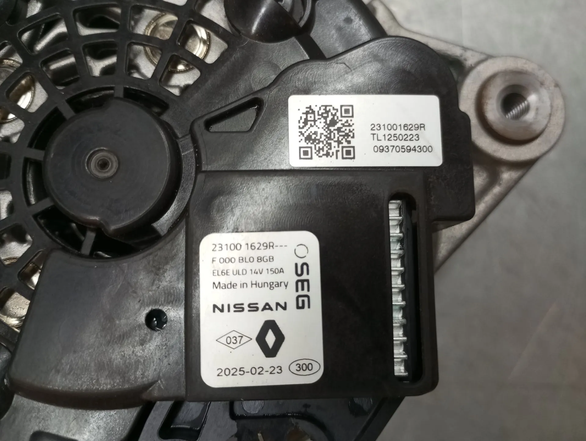 Alternador DACIA Sandero III Imagem-4