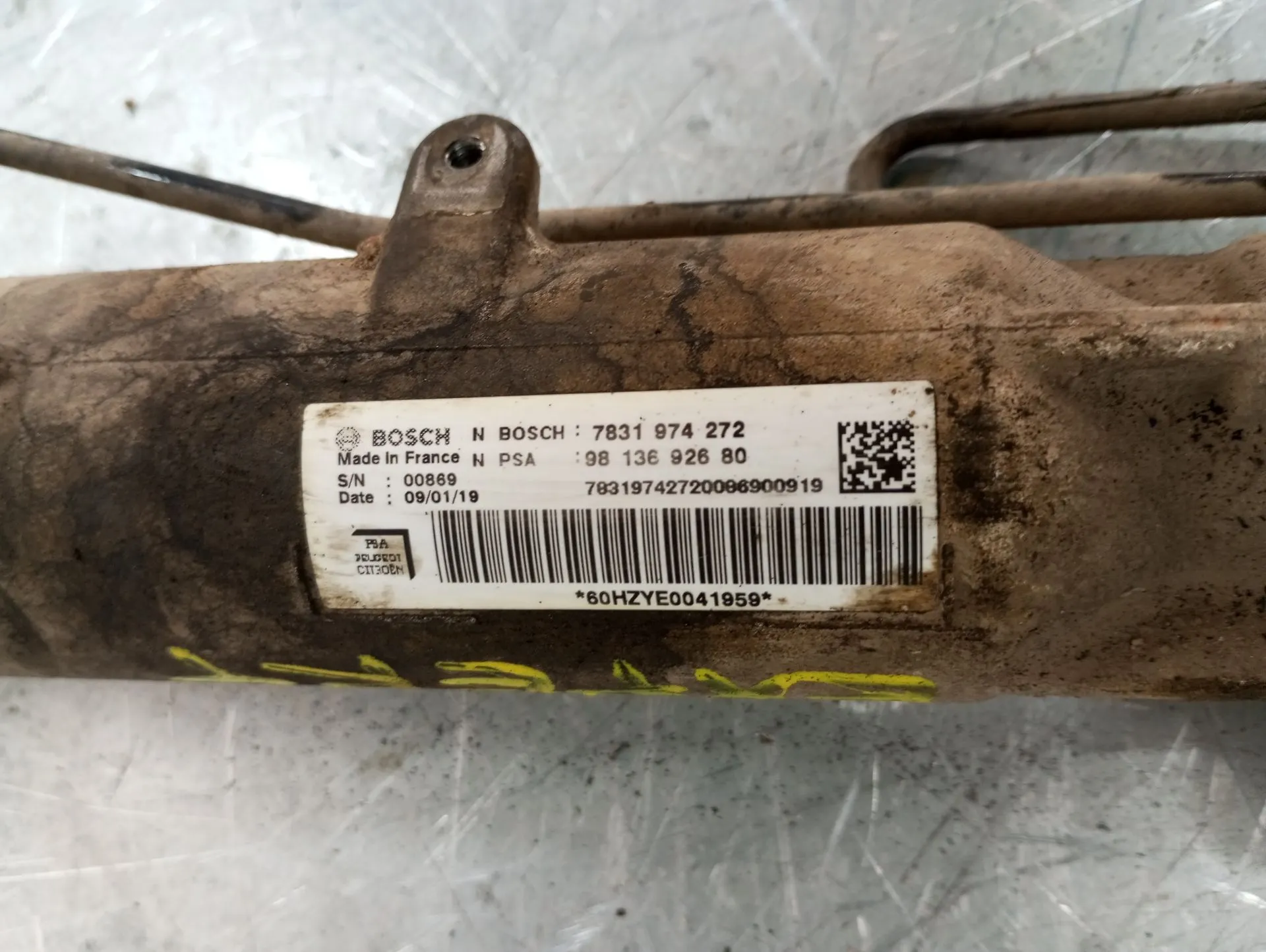 Caja de dirección PEUGEOT Expert Imagem-3