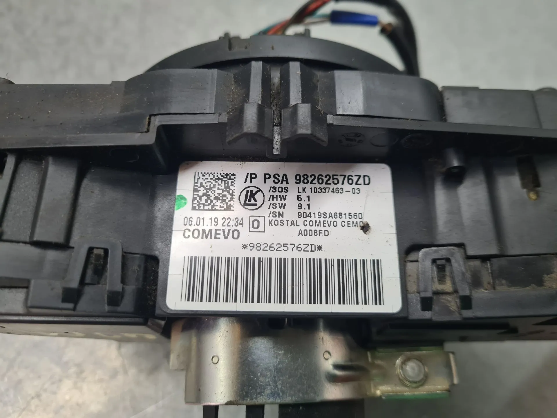 Fita de airbags PEUGEOT Expert Imagem-5