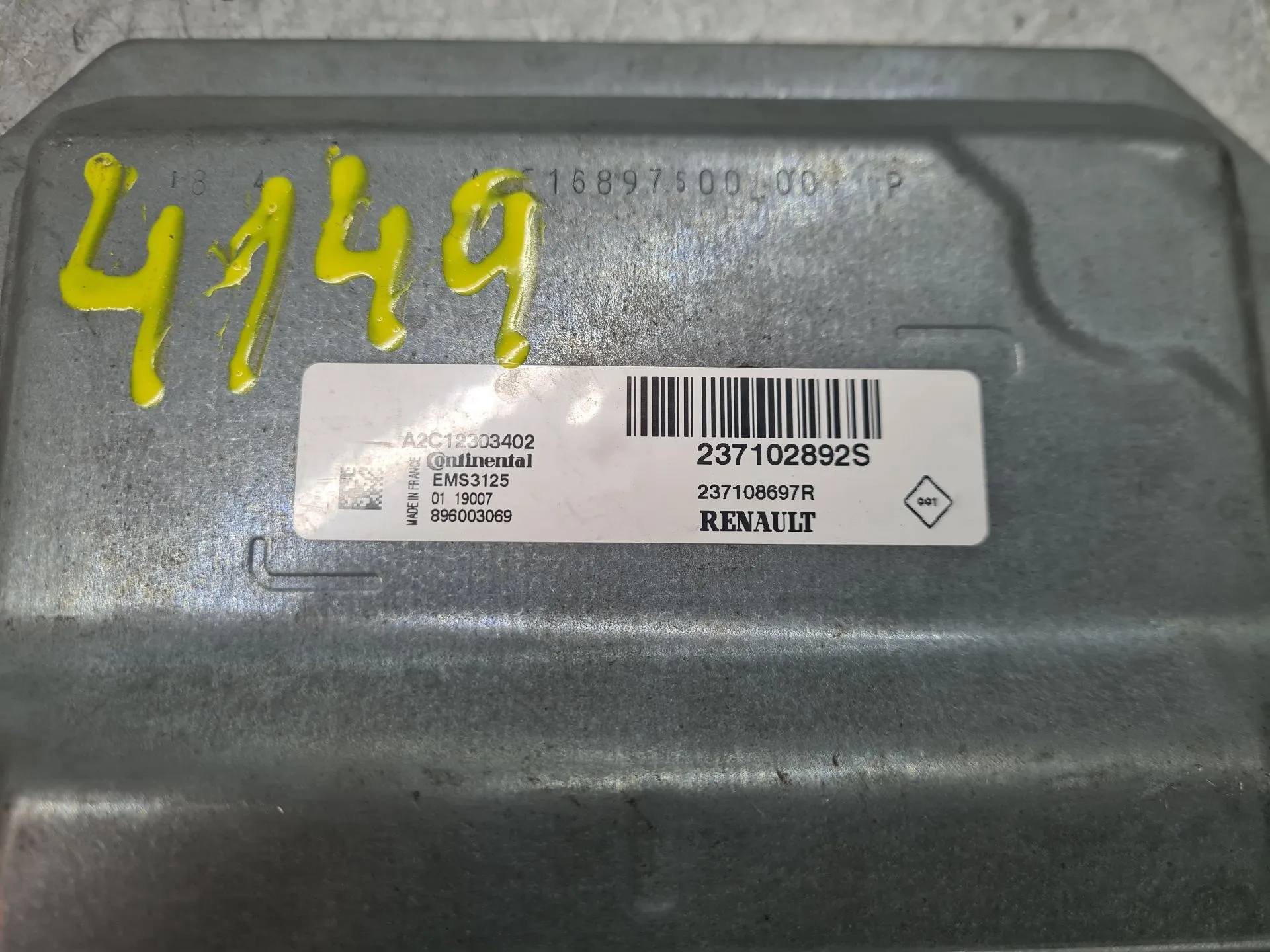 Centralina motor / ECU DACIA Sandero II (5S_) Imagem-1