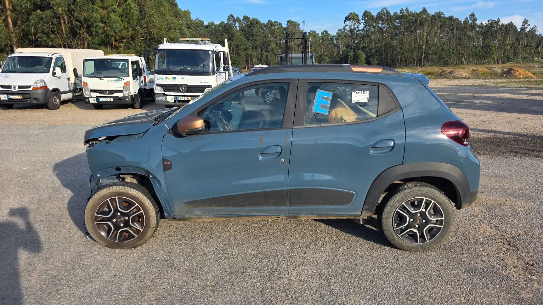 Alzavetro posteriore sinistro DACIA Spring