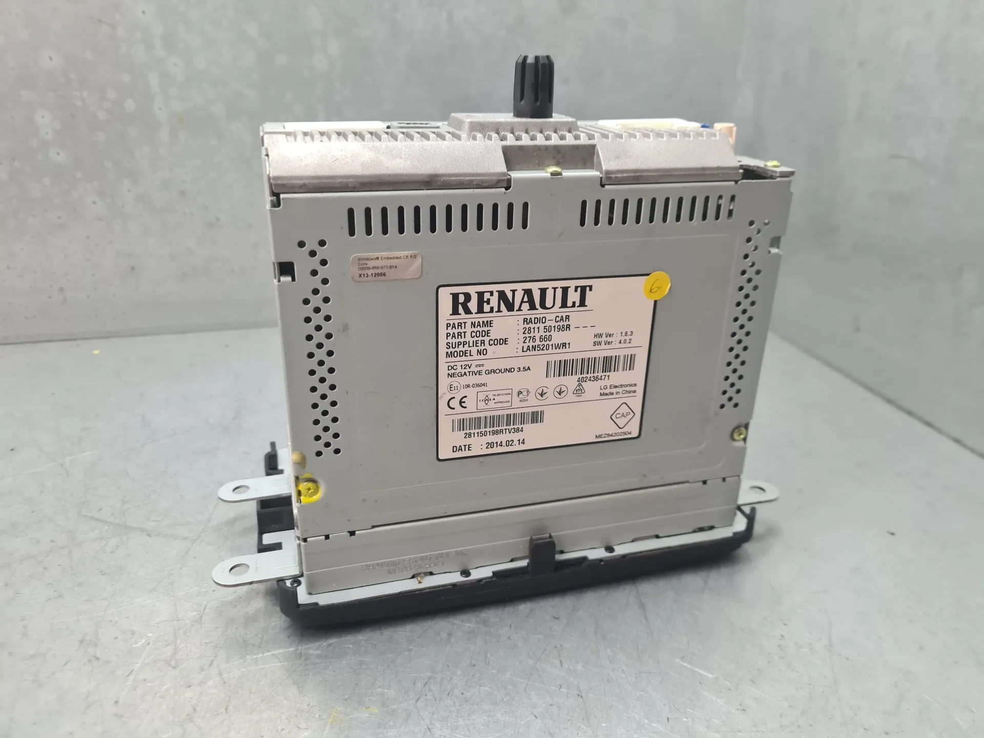 Rádio / auto-rádio RENAULT Captur (J5_) Imagem-5