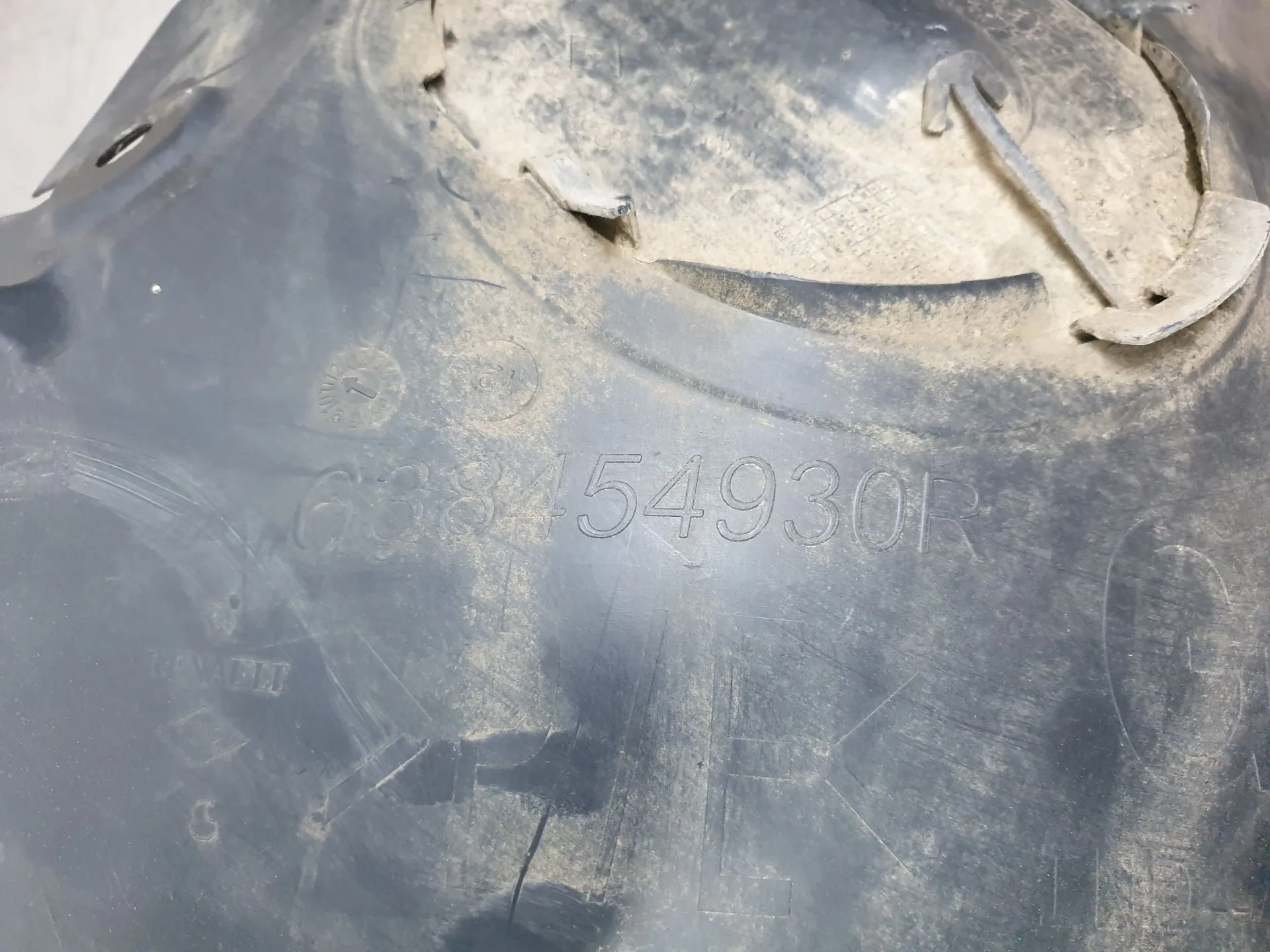 Resguardo da cava de roda frente esquerdo MERCEDES-BENZ Citan (415) Imagem-8