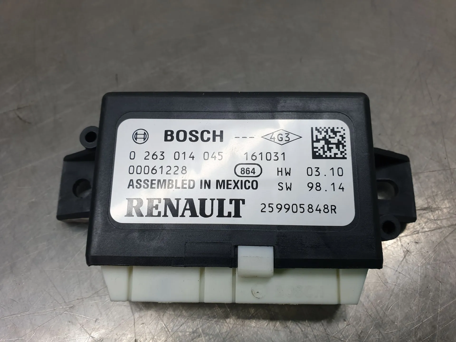 Parking PDC Control Unit Module RENAULT Clio IV (BH_) Imagem-3