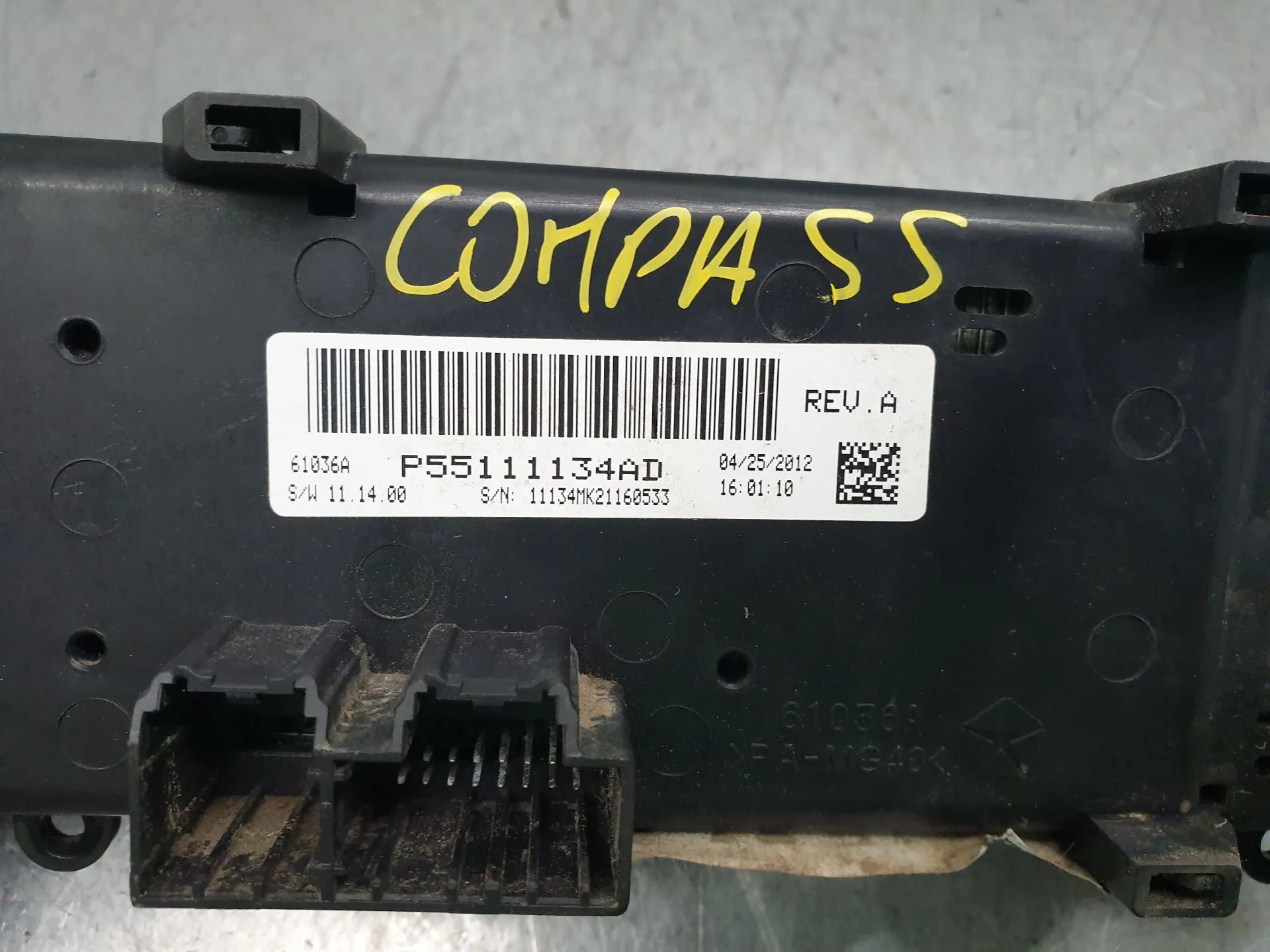 Comando clima JEEP Compass (MK49) Imagem-6