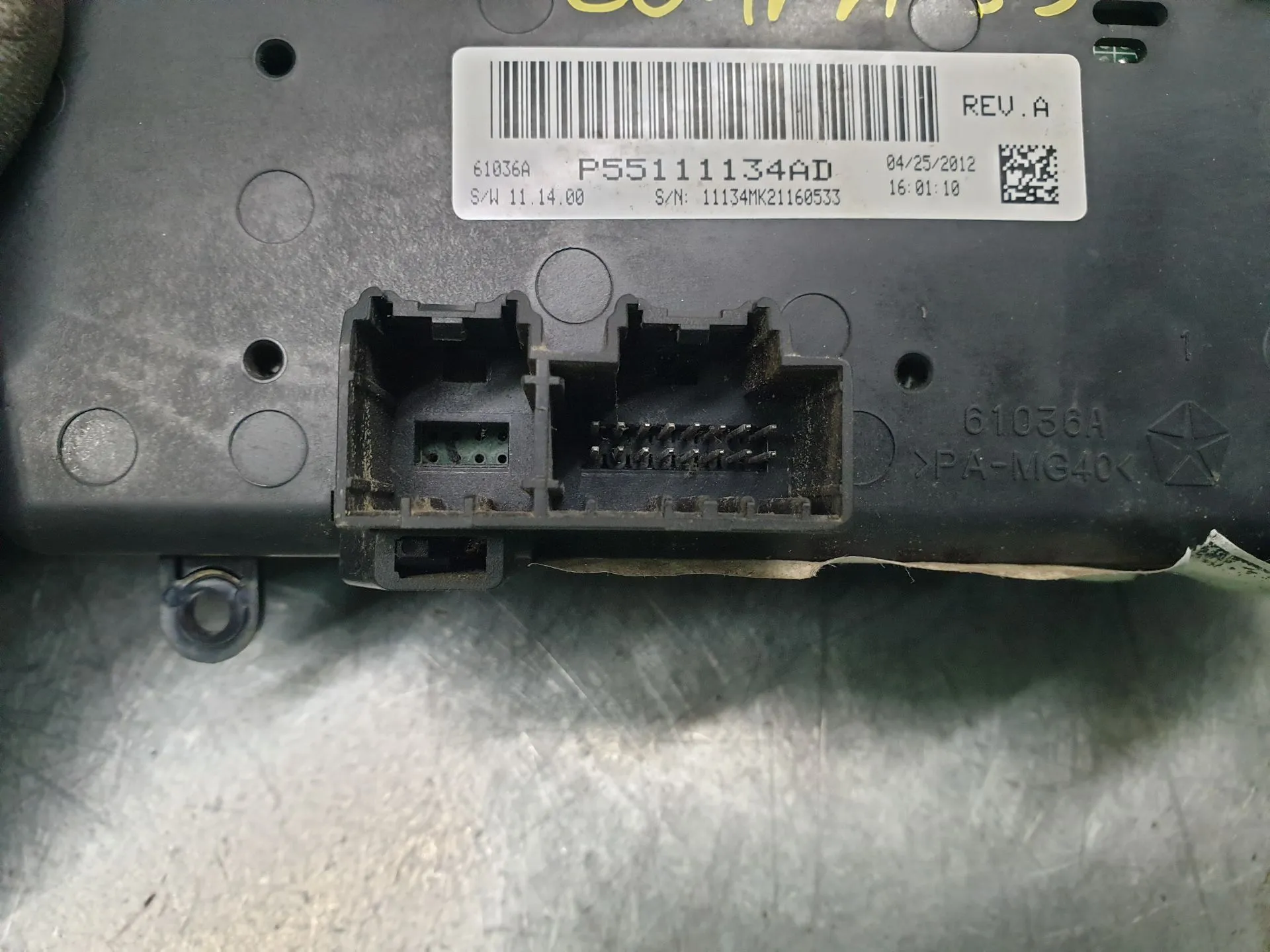 Comando clima JEEP Compass (MK49) Imagem-5