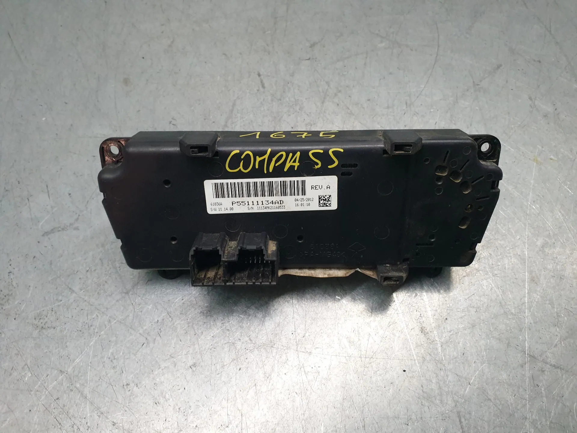 Comando clima JEEP Compass (MK49) Imagem-4