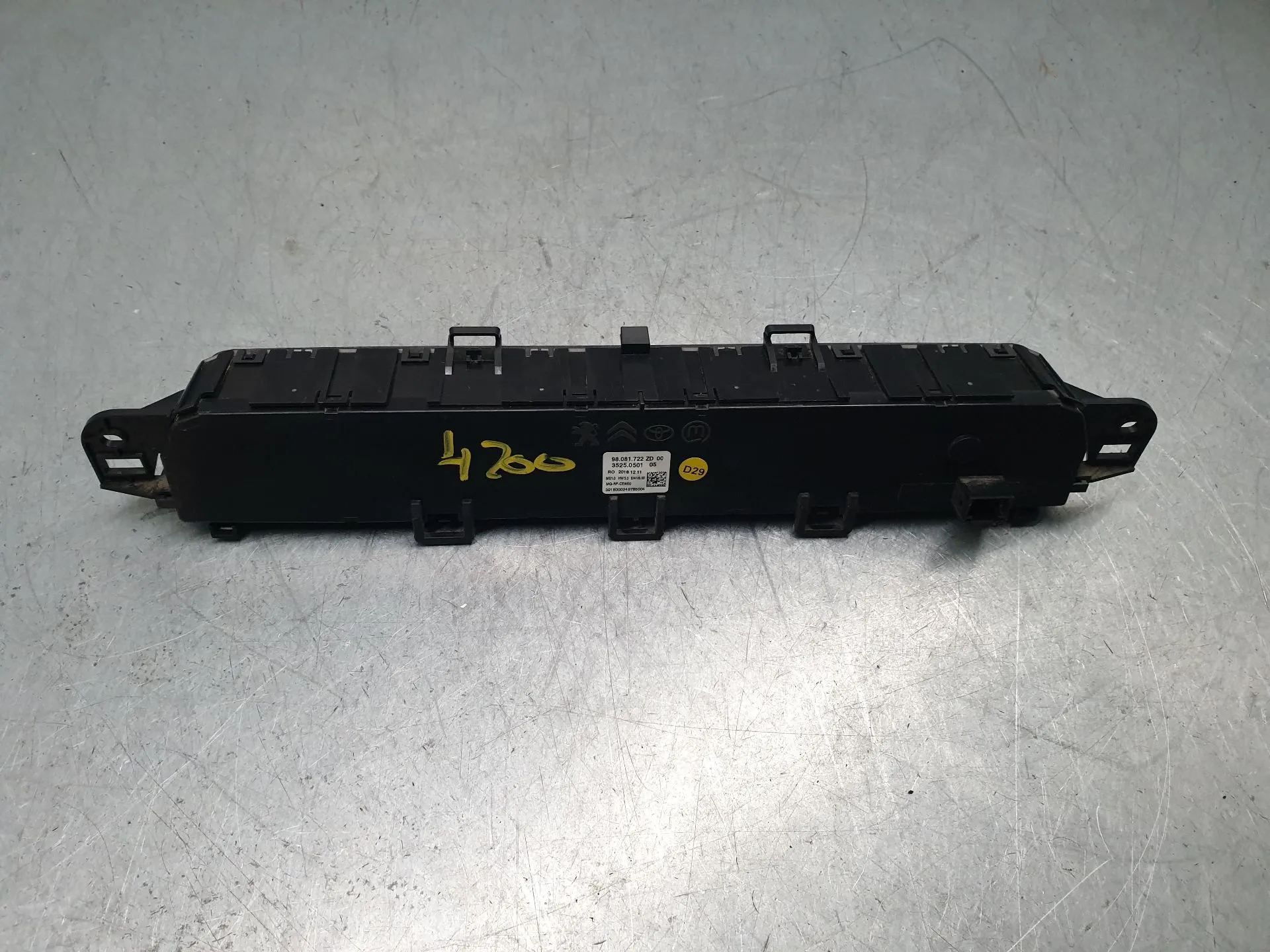 Comando clima PEUGEOT Expert Imagem-3