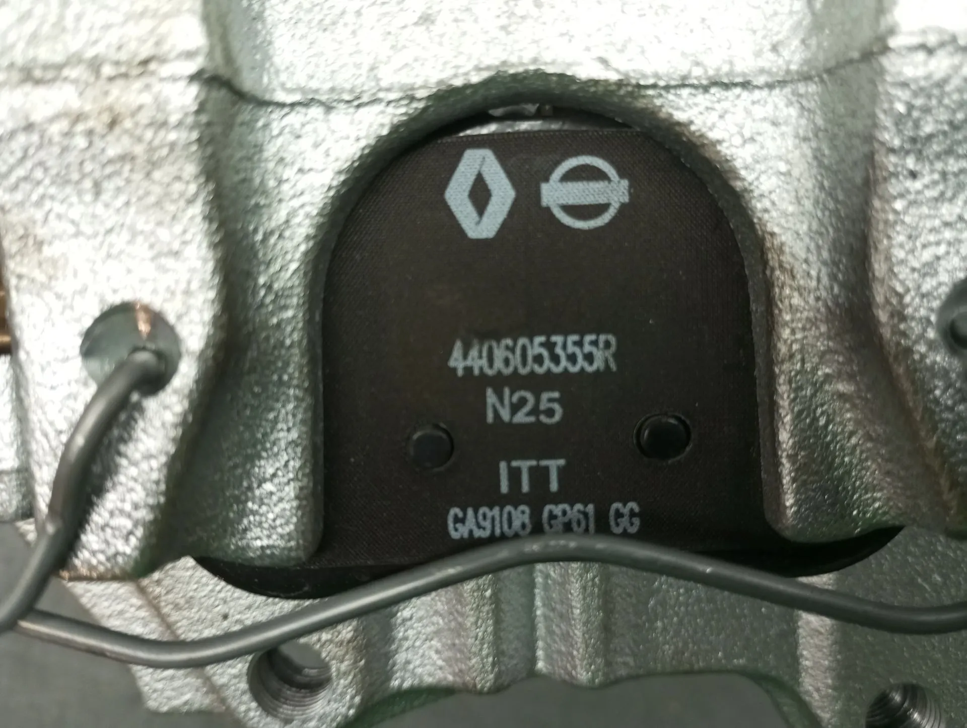 Pinça travão / maxila de travão frente esquerda RENAULT Symbioz Imagem-5