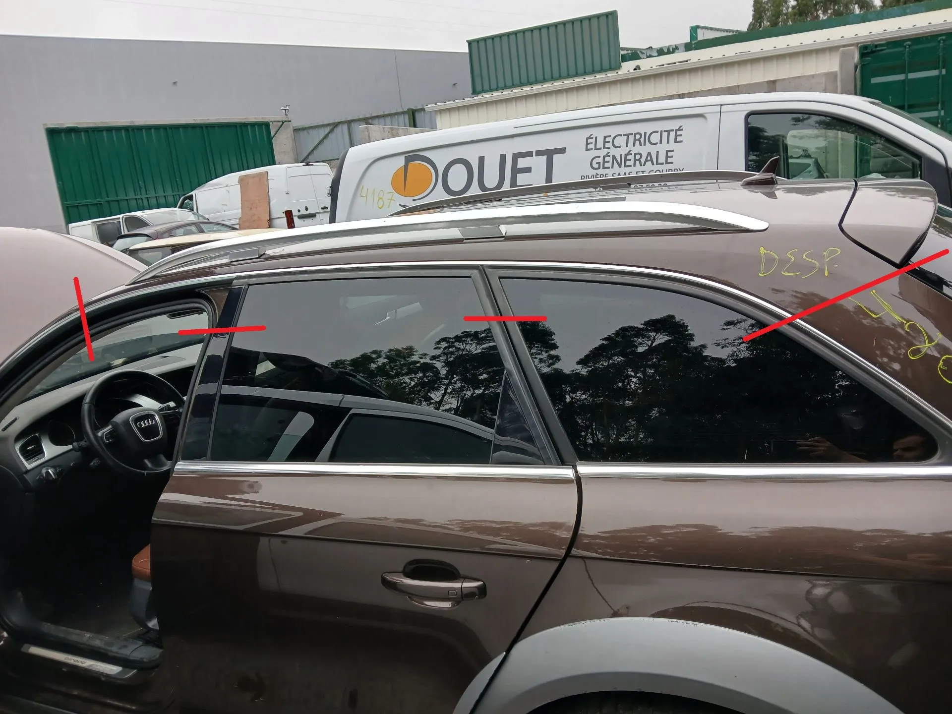 Toit AUDI A4 Avant (8K5, B8)