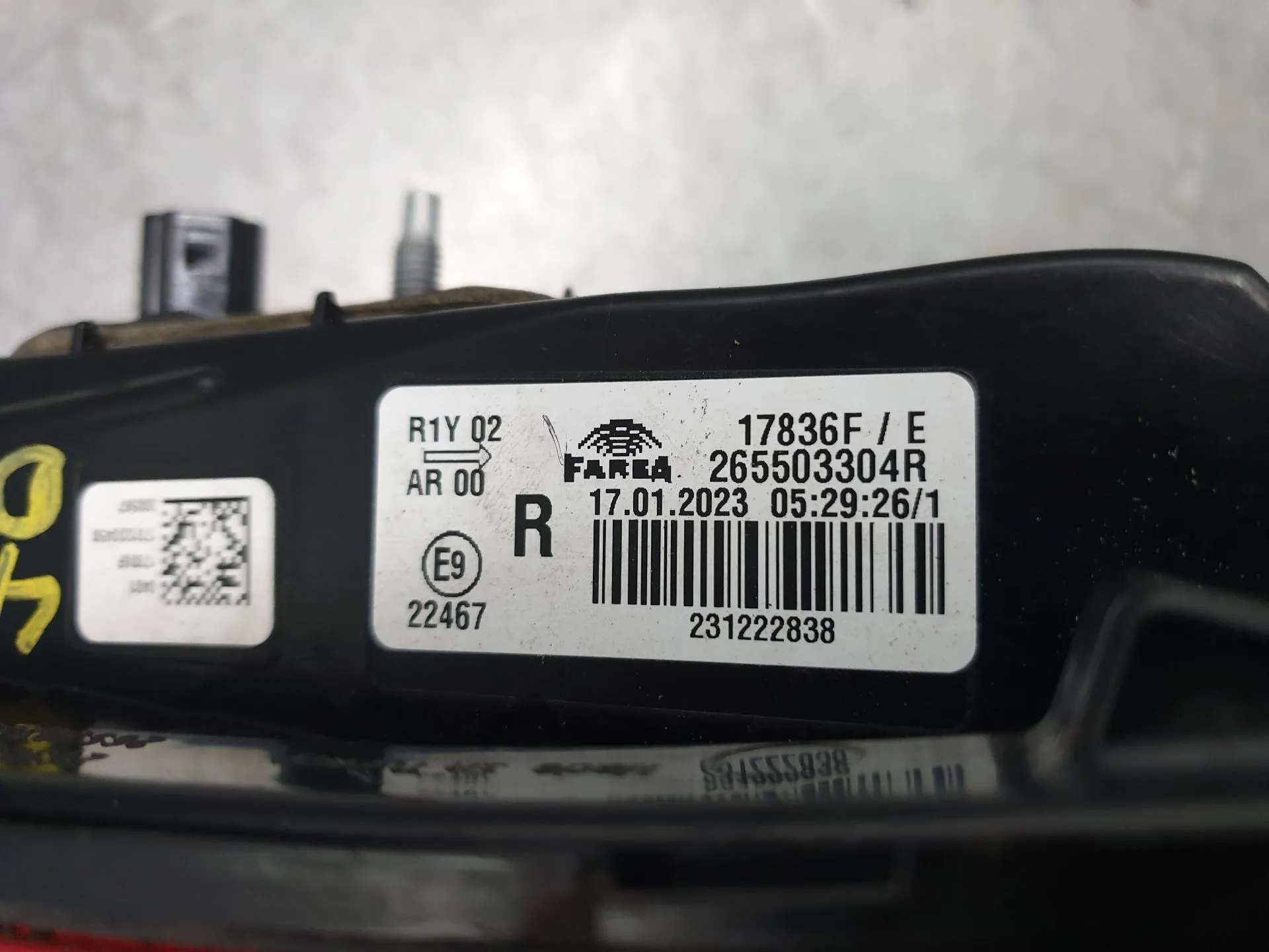 Fanale Destro Baule RENAULT Clio V (BF_) Imagem-7