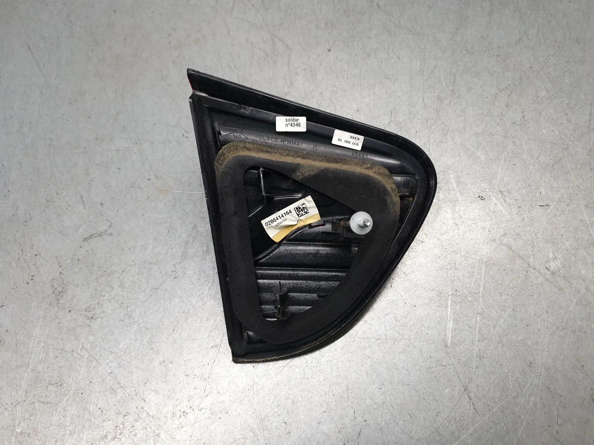 Right trunk lid reflector RENAULT Captur (J5_) Imagem-3