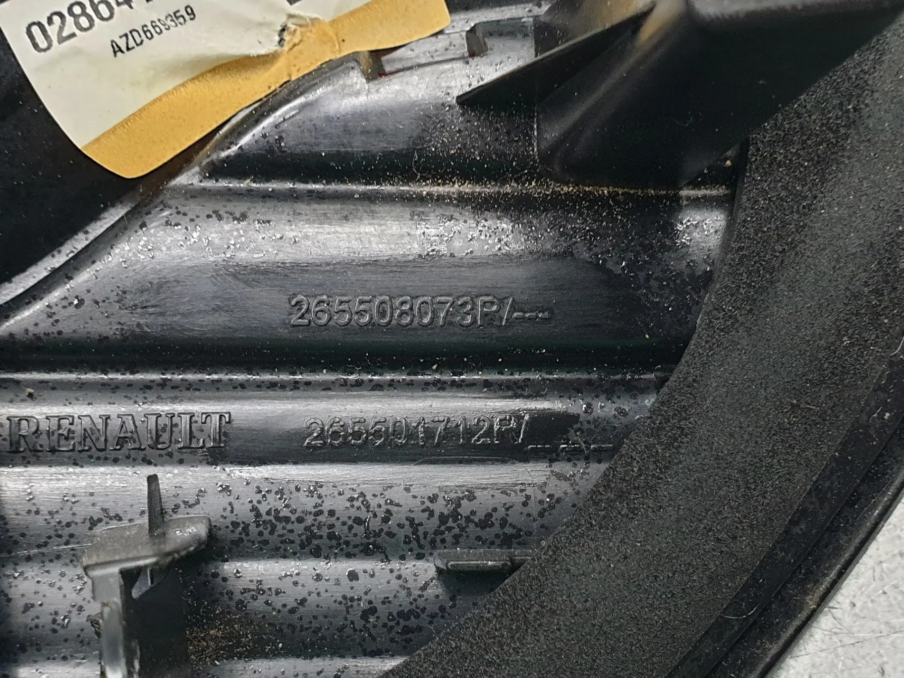 Right trunk lid reflector RENAULT Captur (J5_) Imagem-5