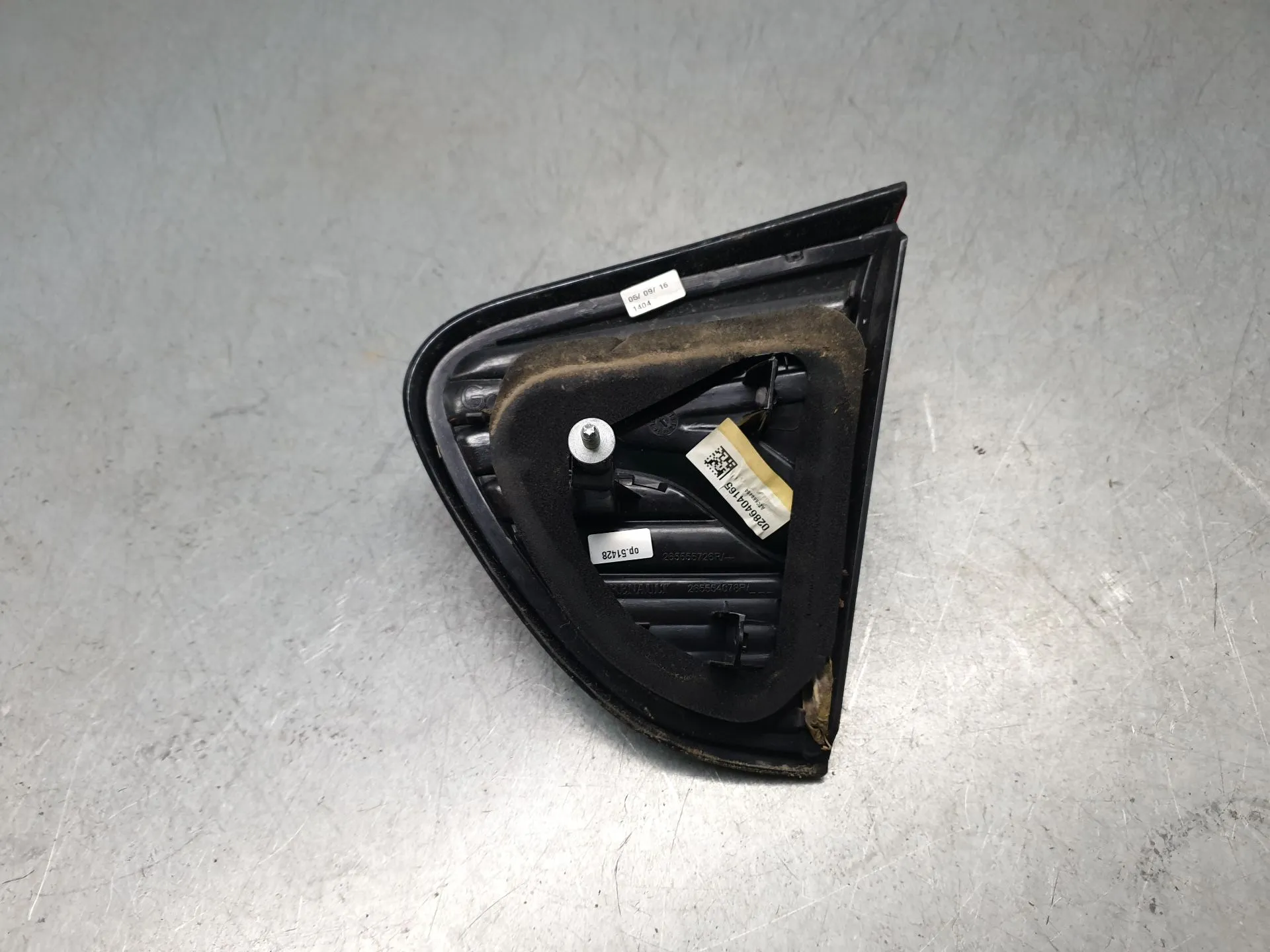 Left trunk lid reflector RENAULT Captur (J5_) Imagem-3