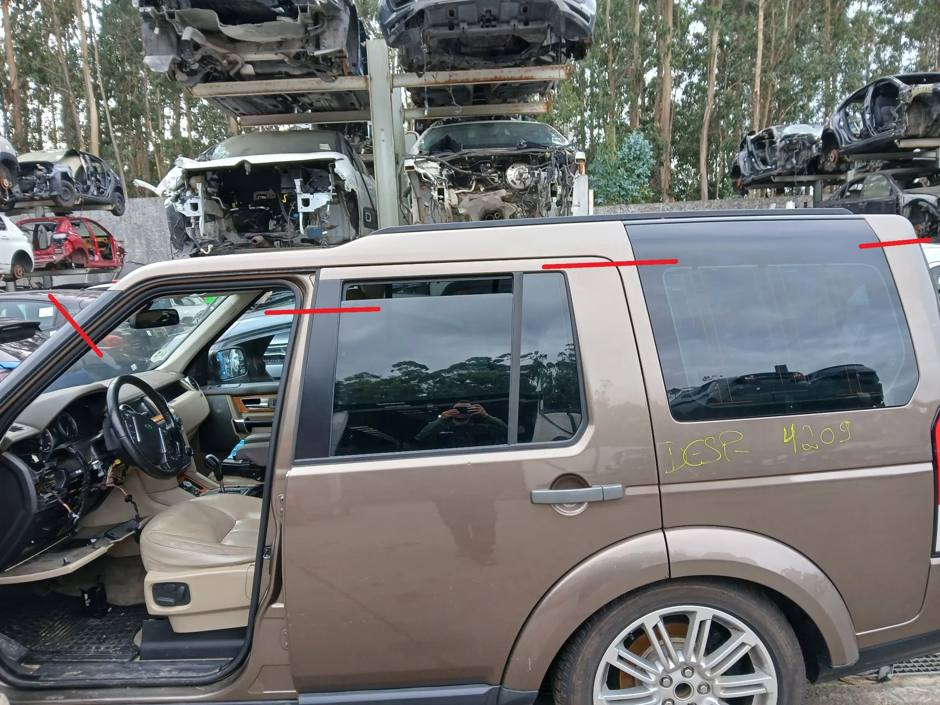 Techo LAND ROVER Discovery IV (L319)