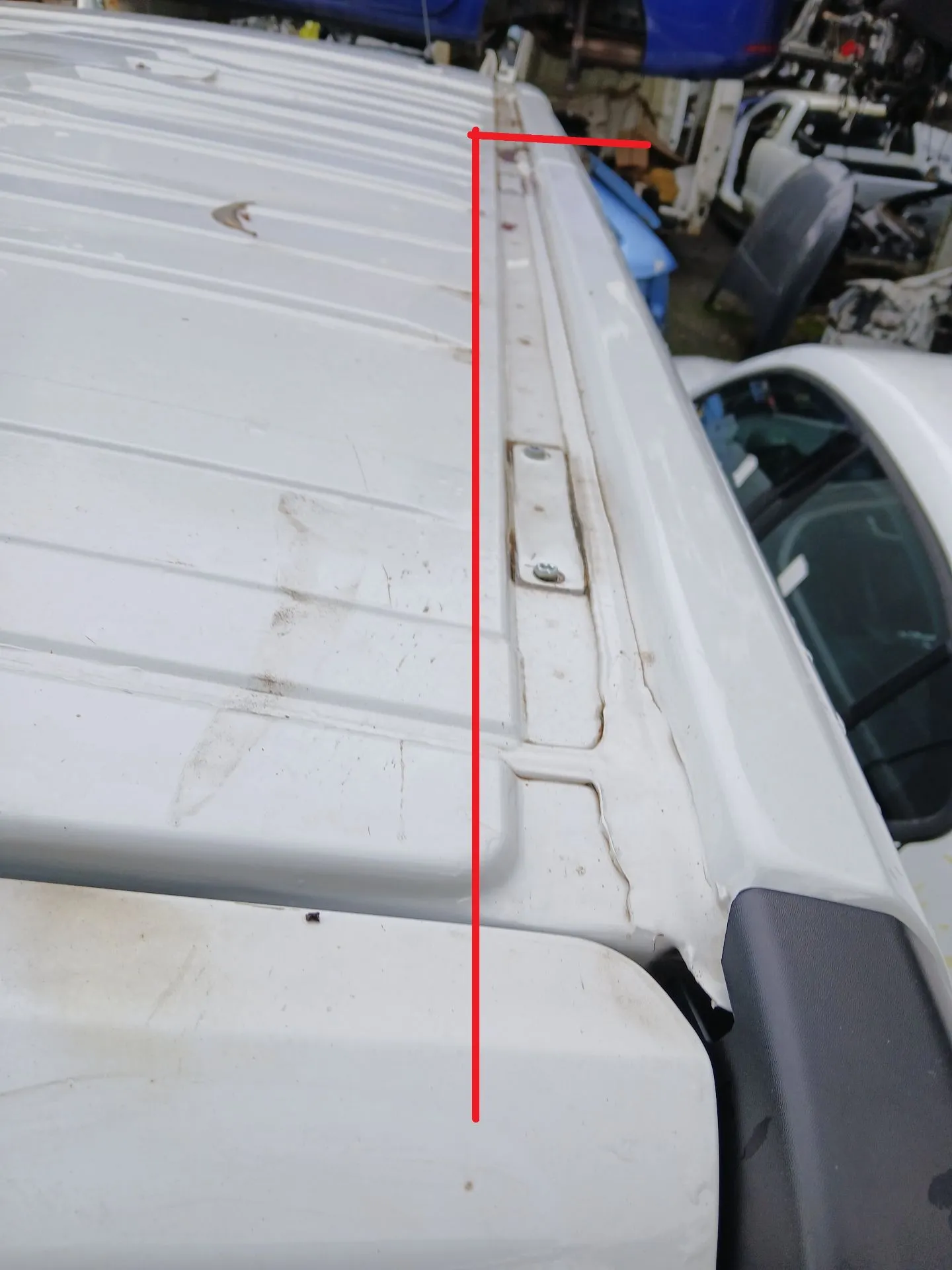 Right rear quarter panel RENAULT Trafic III (FG_) Imagem-1