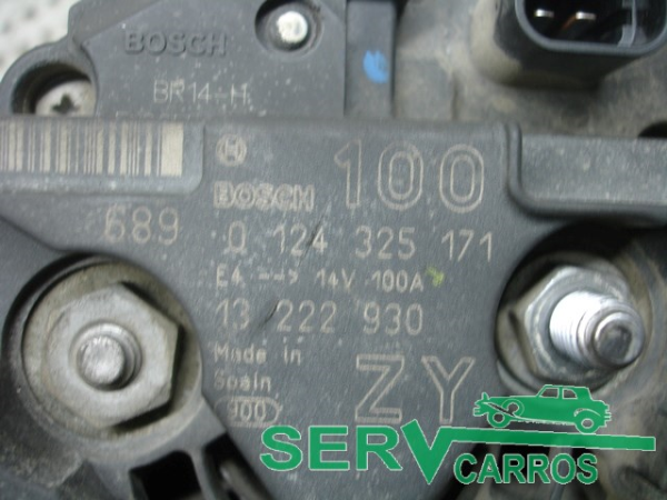 Alternador OPEL Corsa D Imagem-1