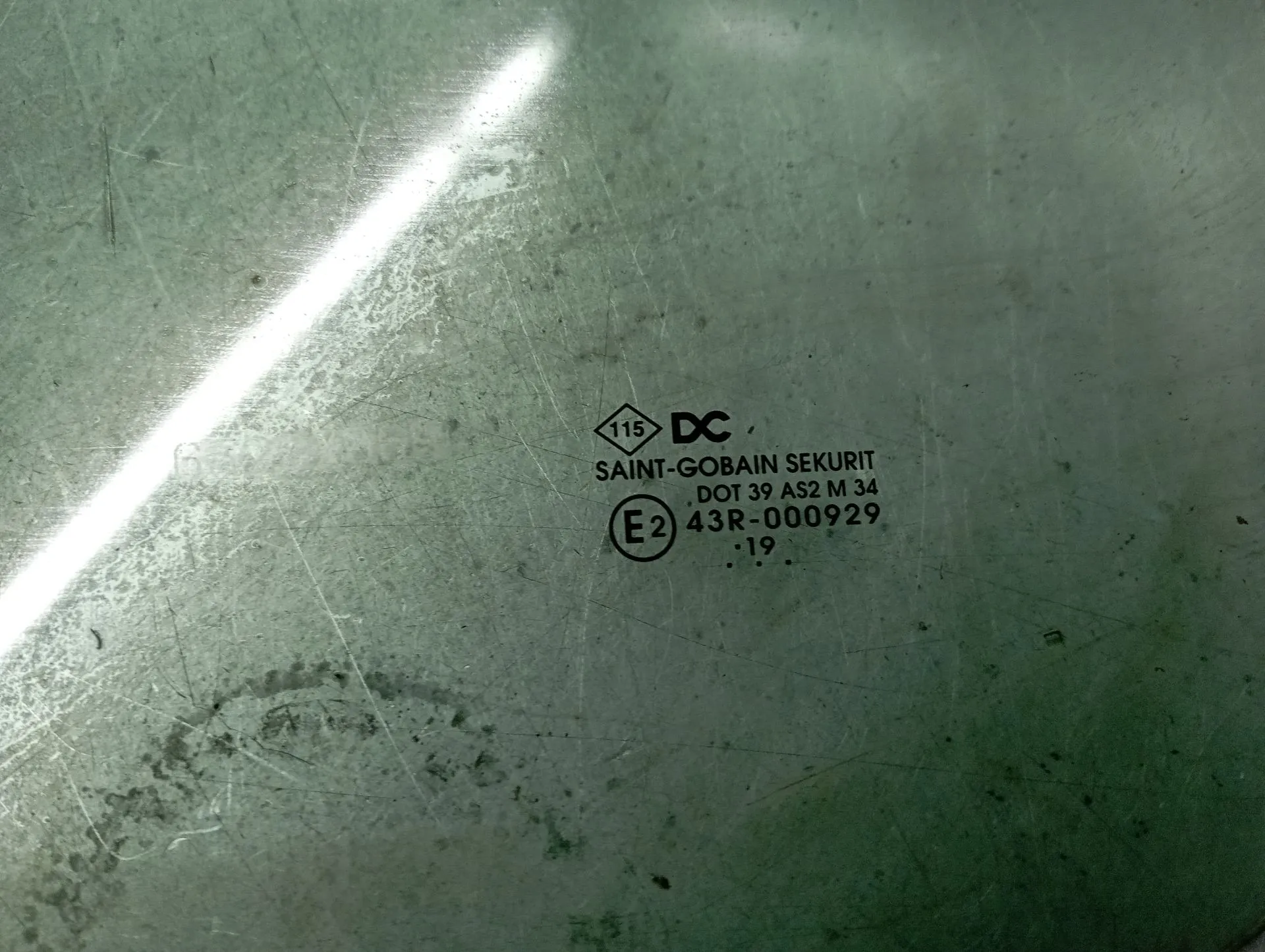 Vetro porta anteriore sinistra RENAULT Kangoo Express (FW0/1_) Imagem-1