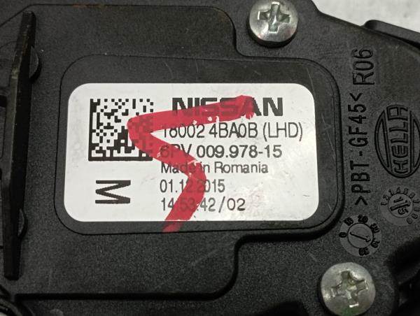 Pedal acelerador RENAULT Kadjar (HA_, HL_) Imagem-4