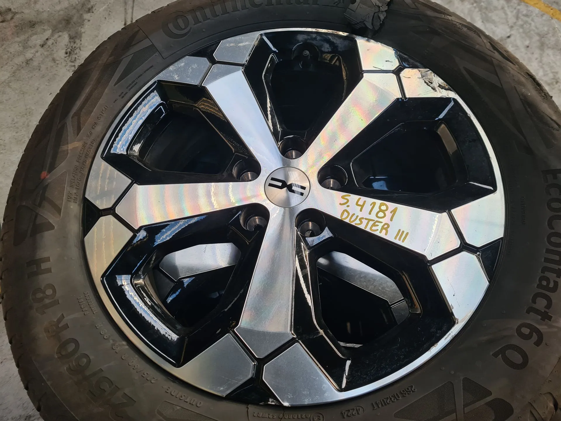 Conjunto de Jantes DACIA Duster III (P1310) Imagem-2