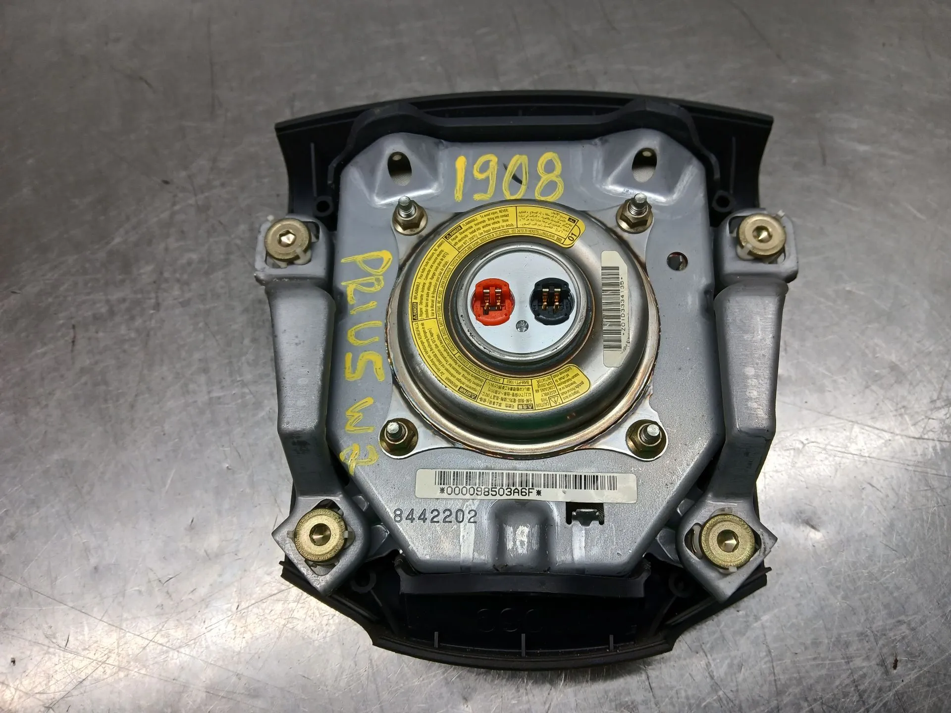 Airbag del Volante TOYOTA Prius Hatchback (_W2_) Imagem-4