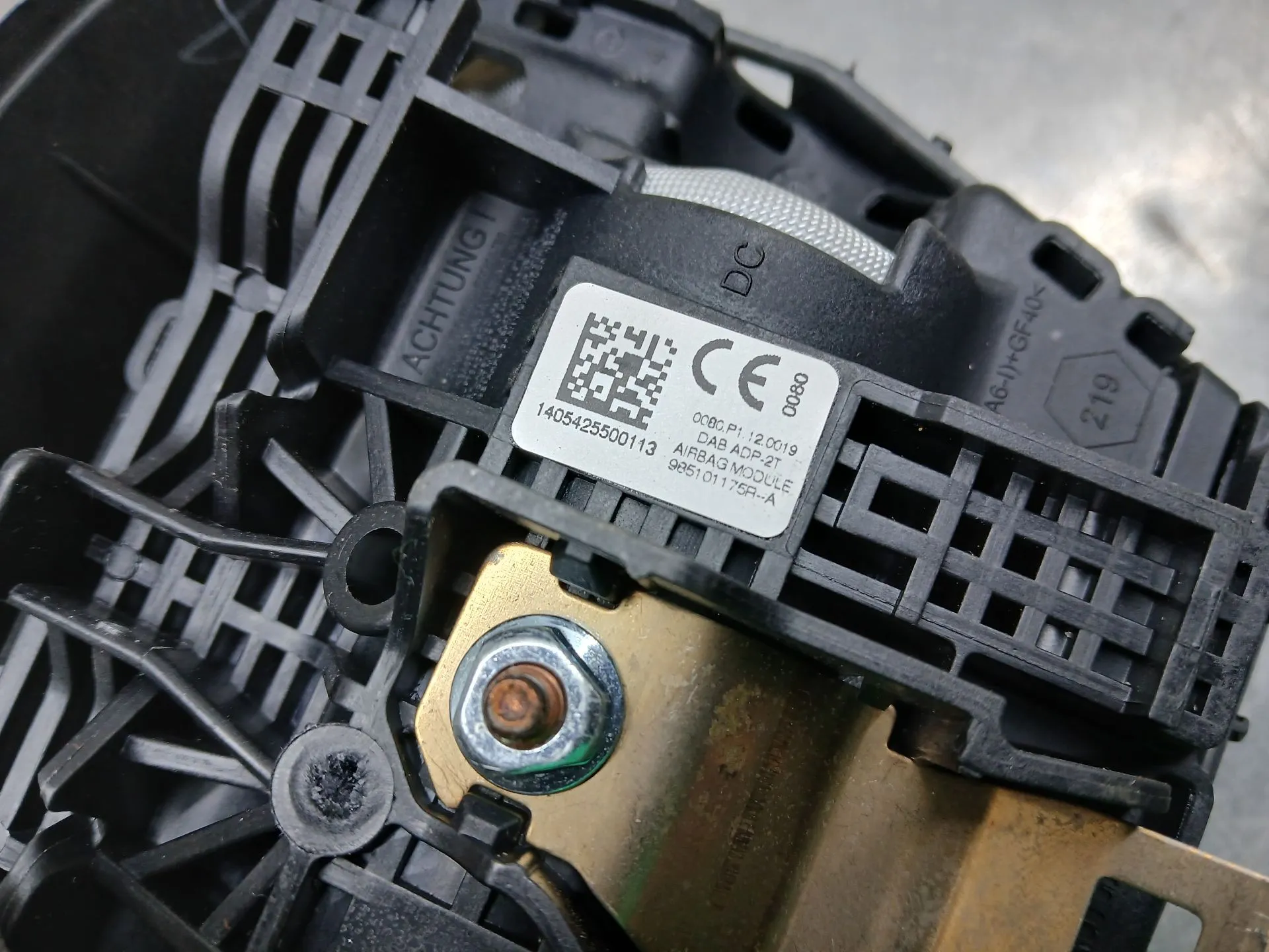 Airbag du Volant RENAULT Kangoo Express (FW0/1_) Imagem-5