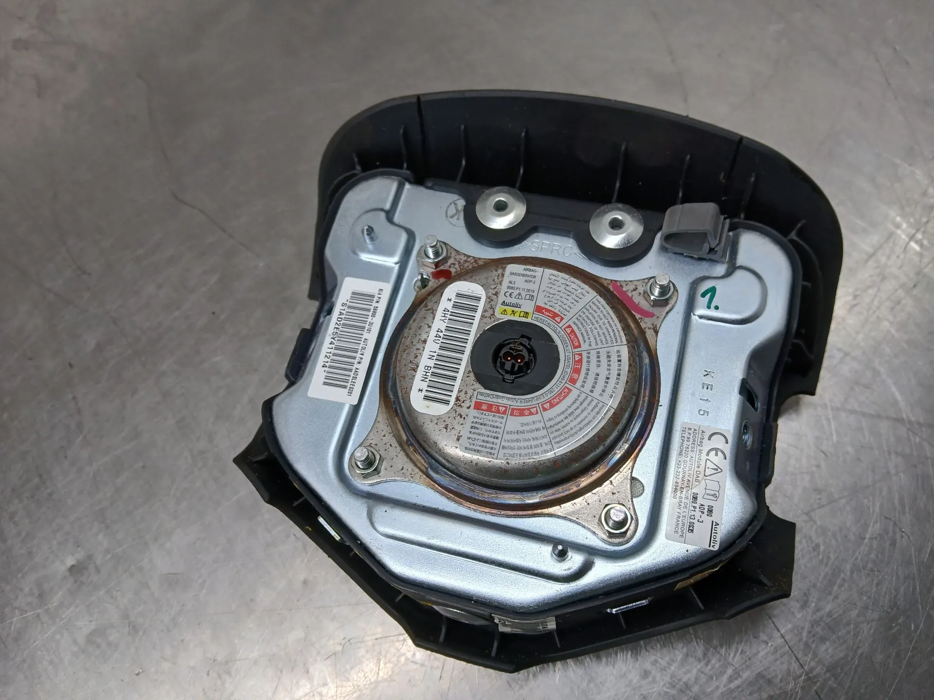 Airbag du Volant KIA Sportage (SL) Imagem-3