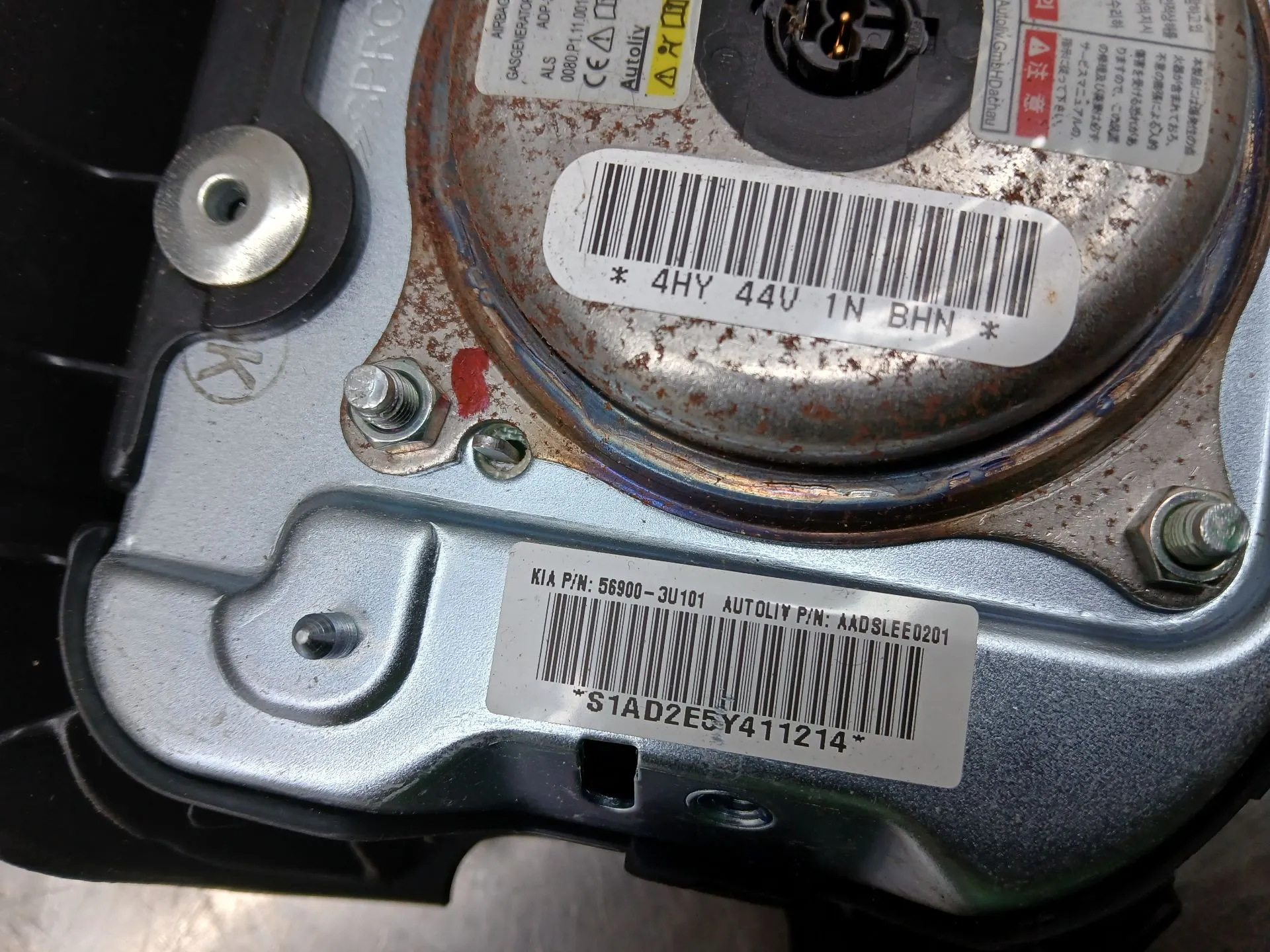 Airbag du Volant KIA Sportage (SL) Imagem-4