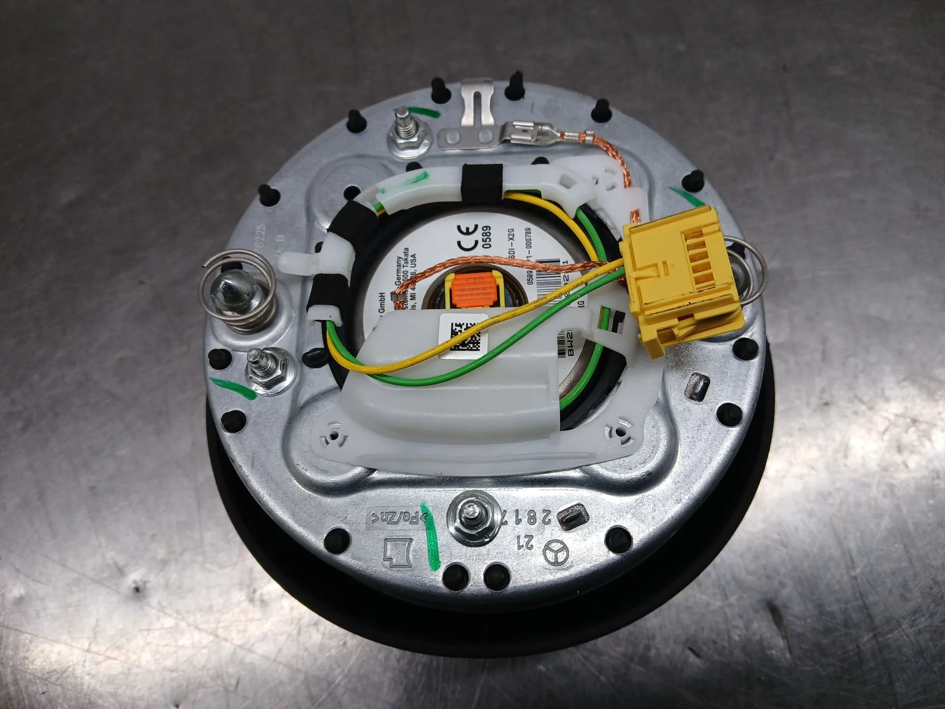 Airbag du Volant MERCEDES-BENZ Classe B (W247) Imagem-3