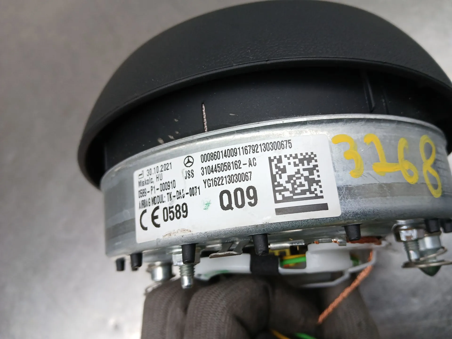 Airbag du Volant MERCEDES-BENZ Classe B (W247) Imagem-4