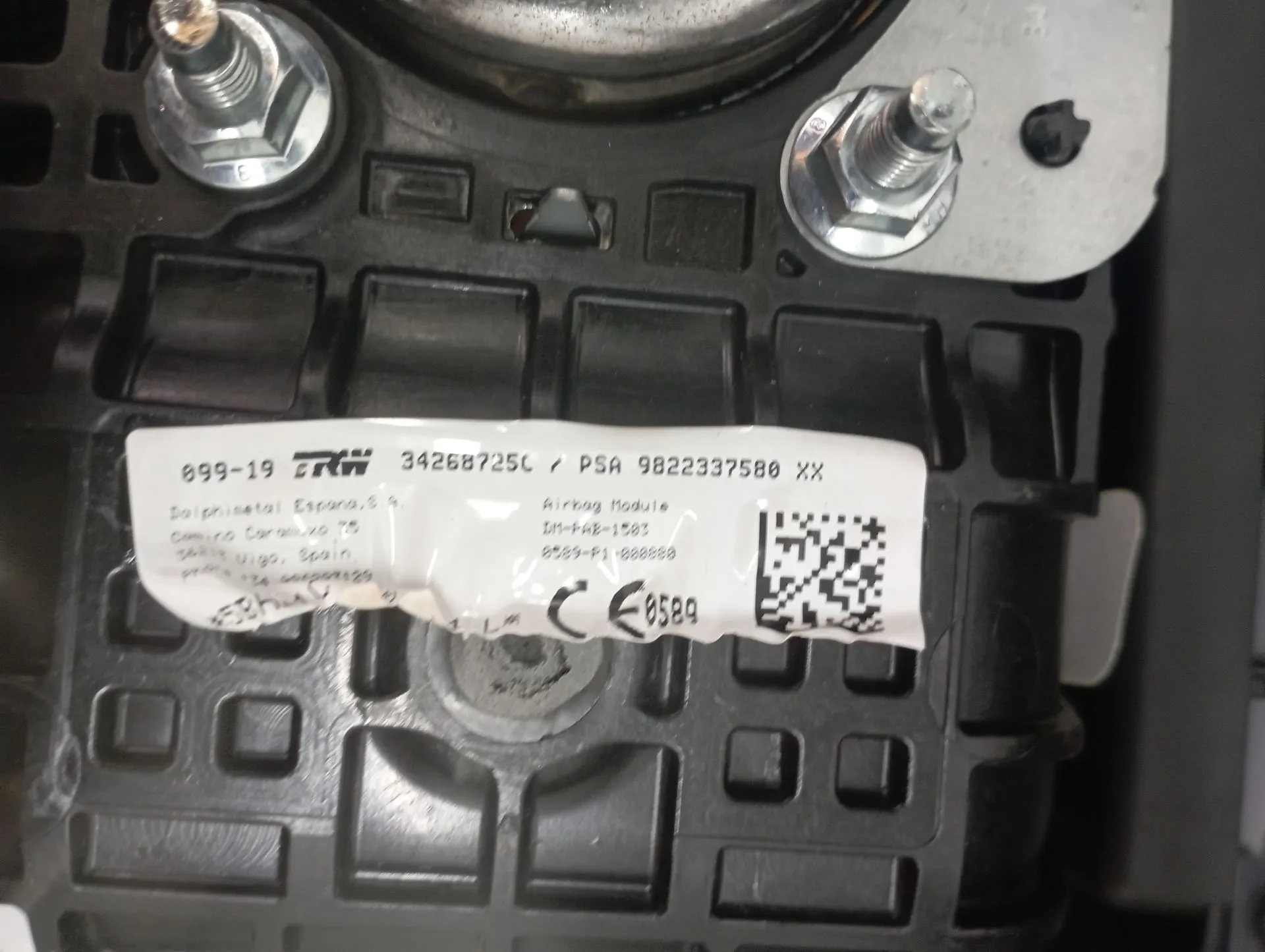 Airbag Passeggero CITROËN C5 Aircross Imagem-1